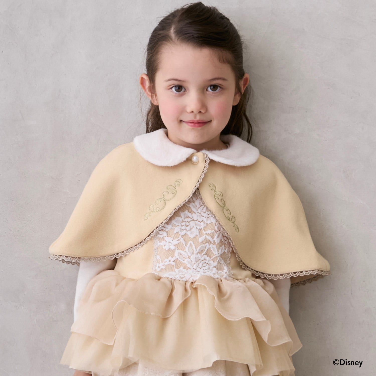 Disney】なりきりケープ(S(80-100cm) ラベンダー(ラプンツェル