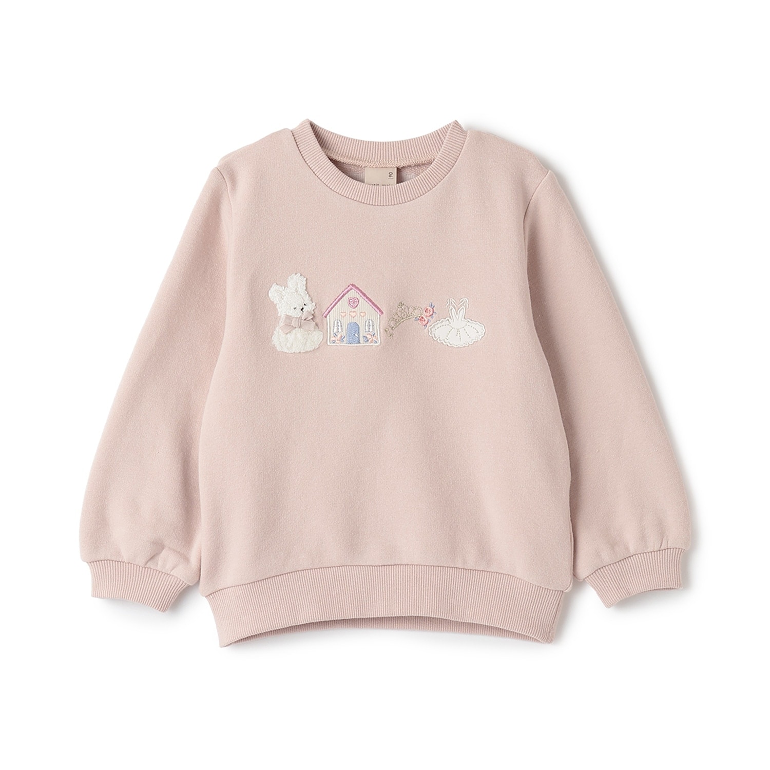 【フワのびっと】アソートアップリケトレーナー