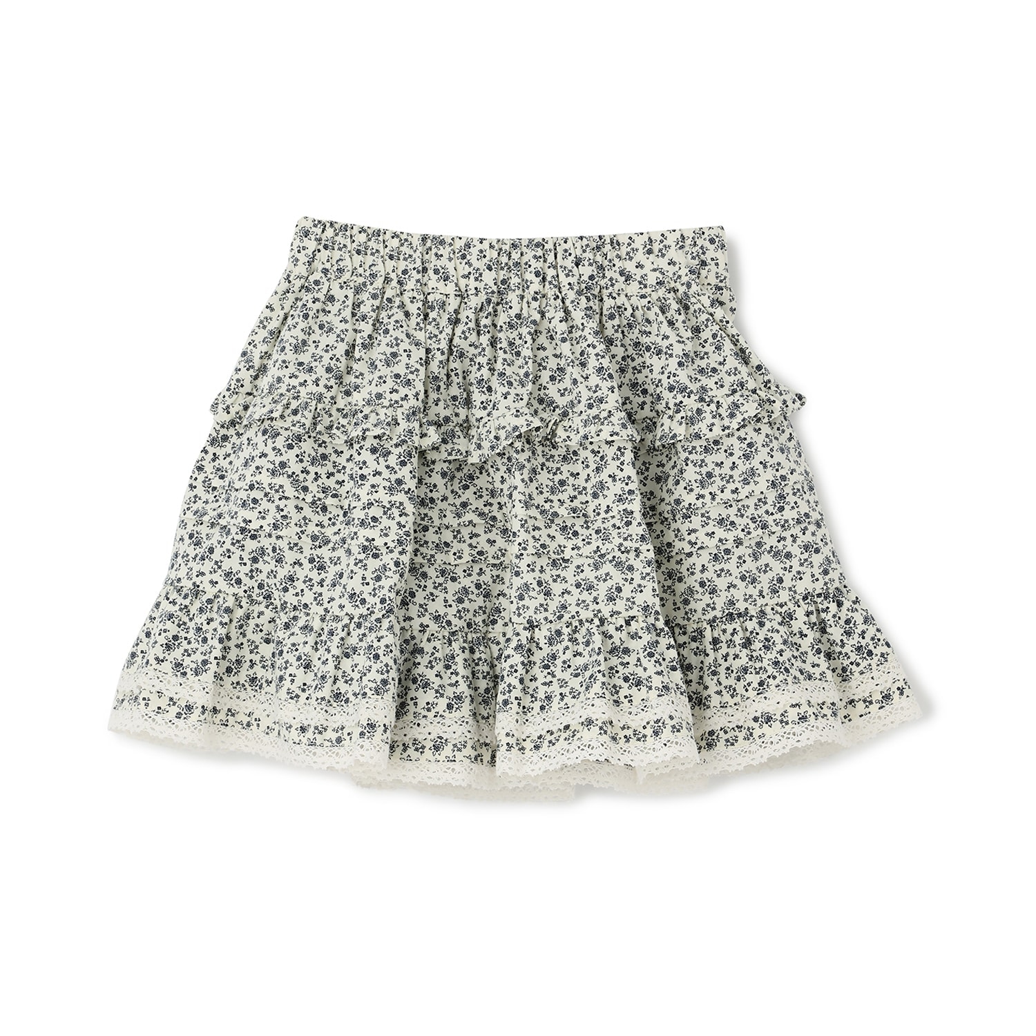 フリルティアードスカート