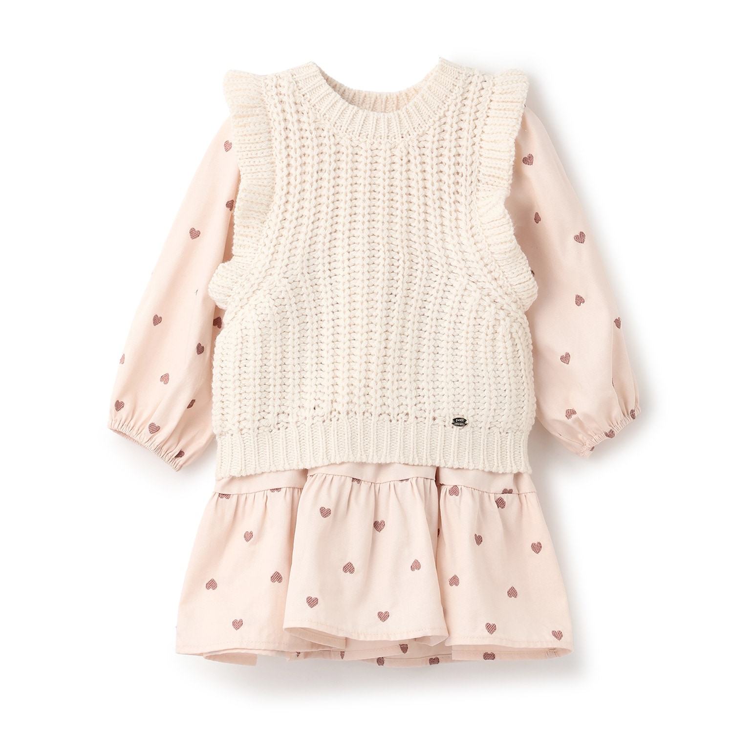 【リンク】ベストつきワンピース