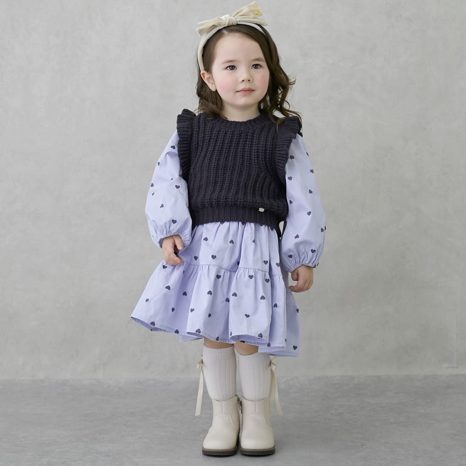 【リンク】ベストつきワンピース