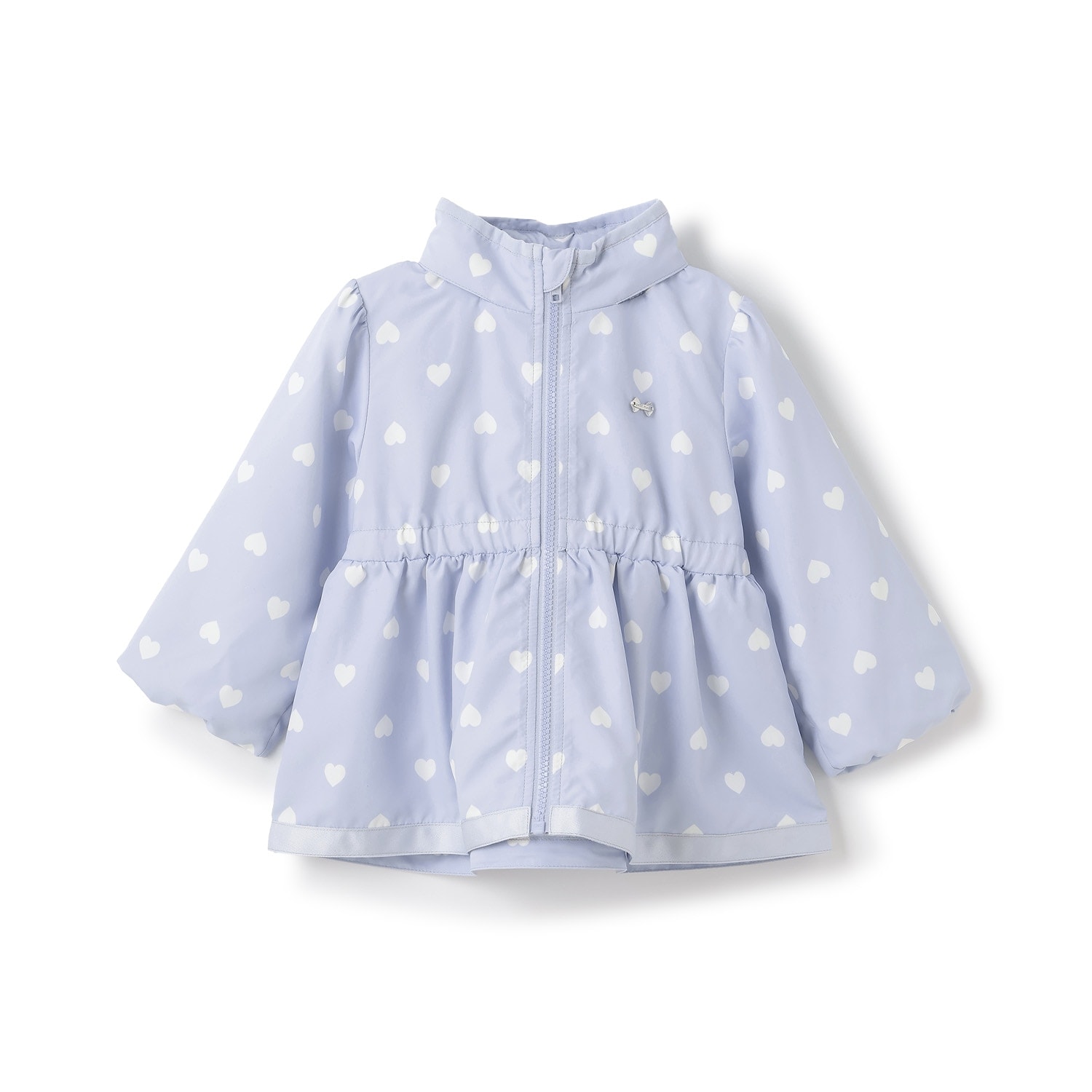 【撥水加工】ペプラムウィンブレ