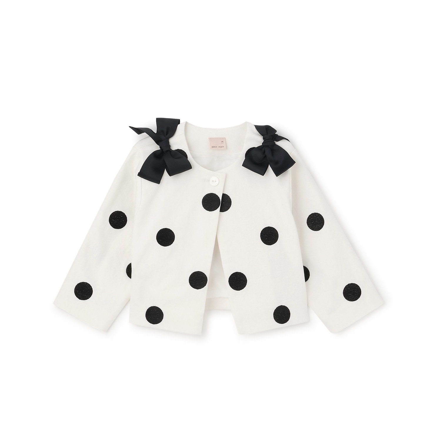 リボンショートジャケット