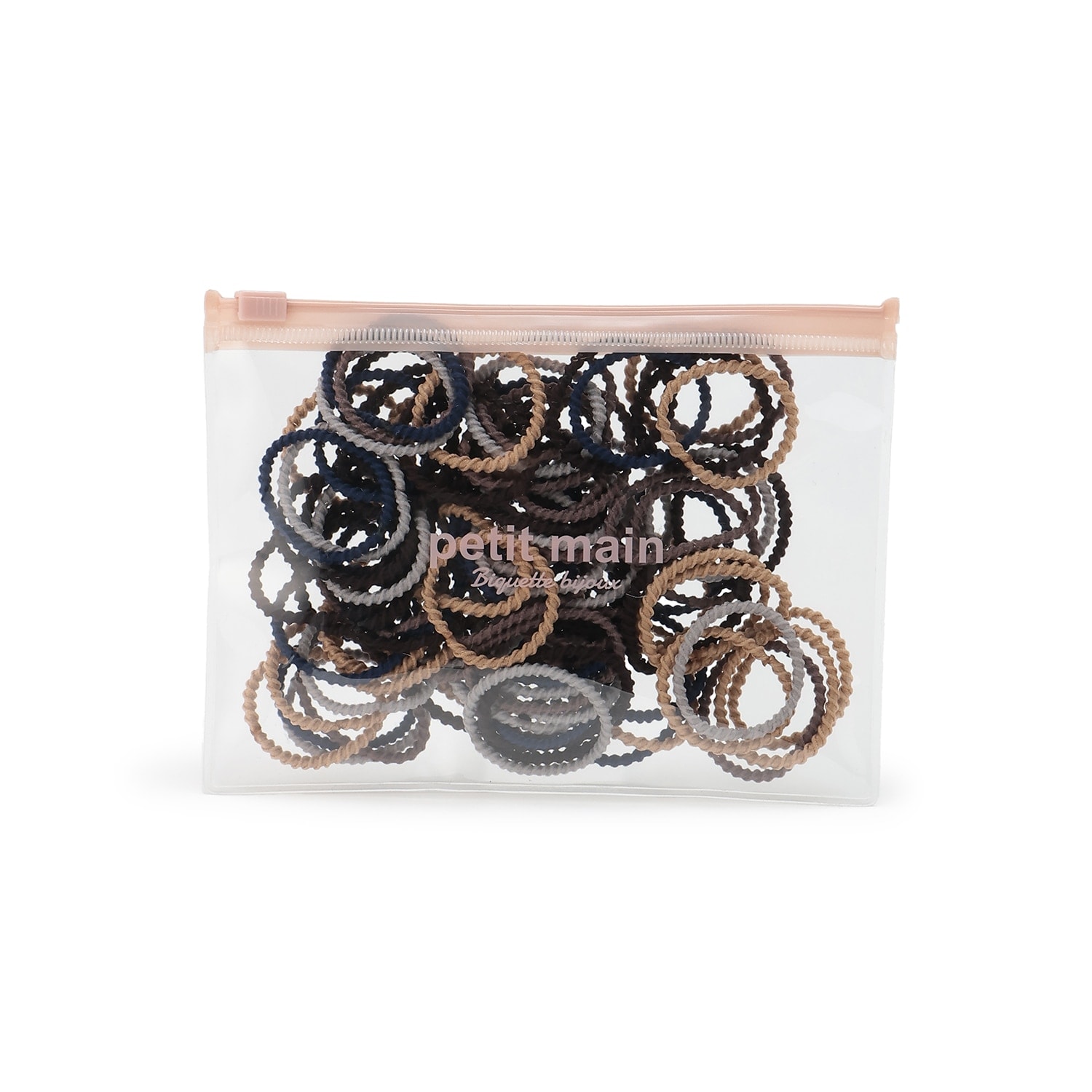 ポーチ入りヘアゴムセット/L