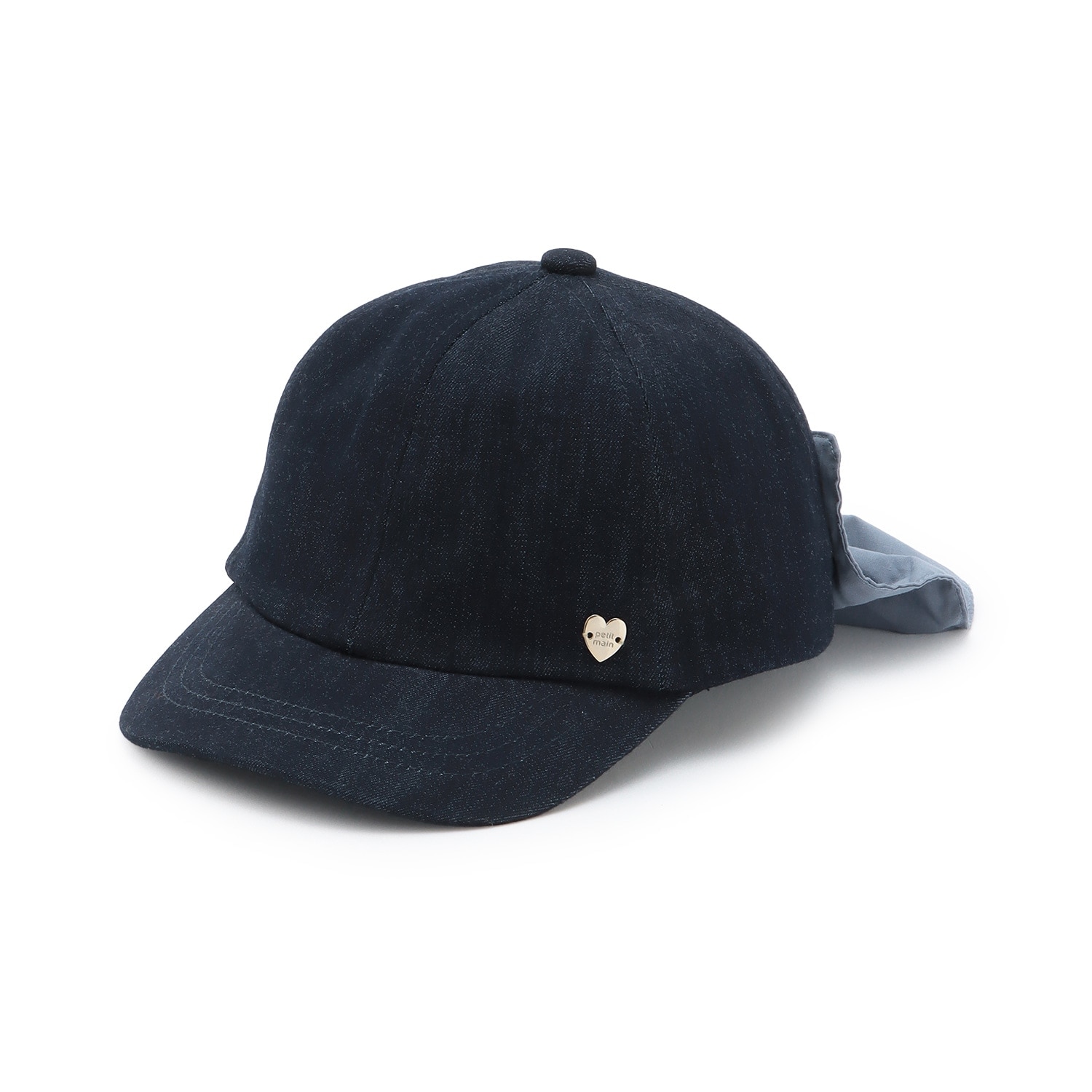 【UV加工】日よけリボンキャップ