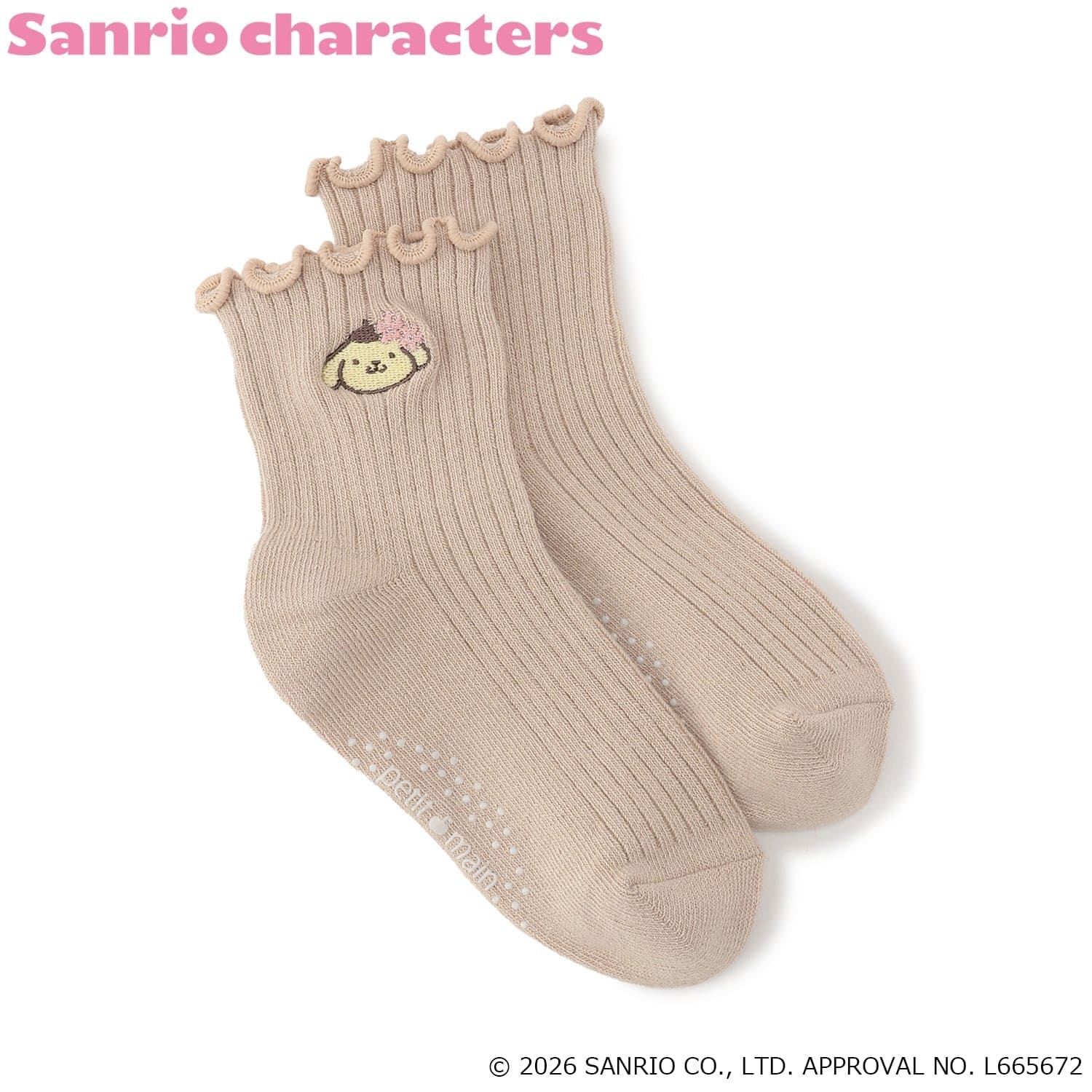 【サンリオキャラクターズ】】刺しゅうソックス