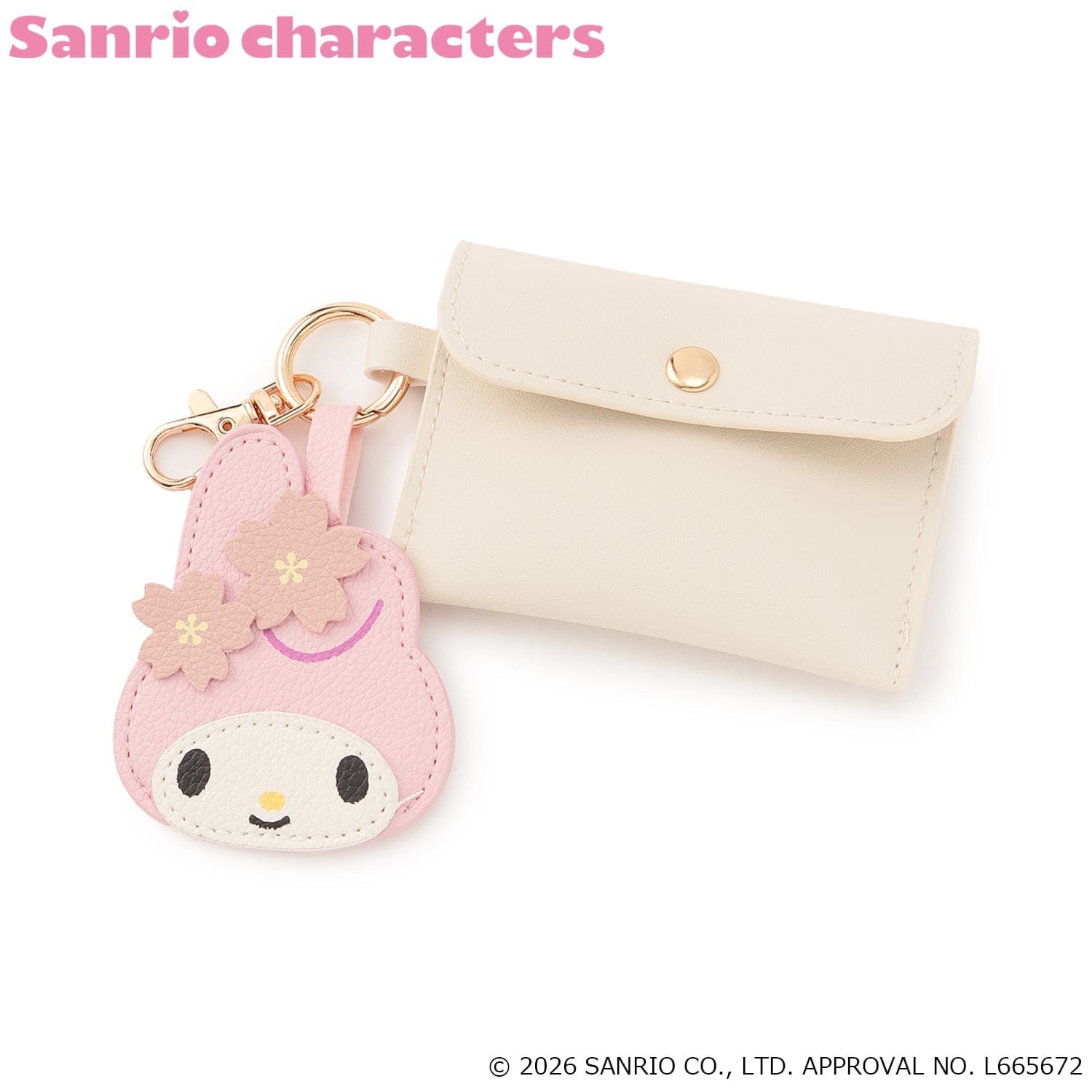 【サンリオキャラクターズ】ミラーフェイスチャーム