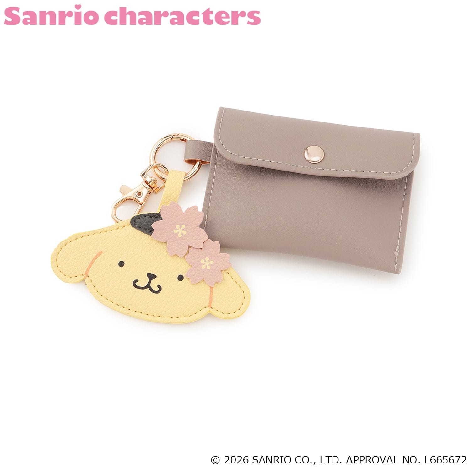 【サンリオキャラクターズ】ミラーフェイスチャーム