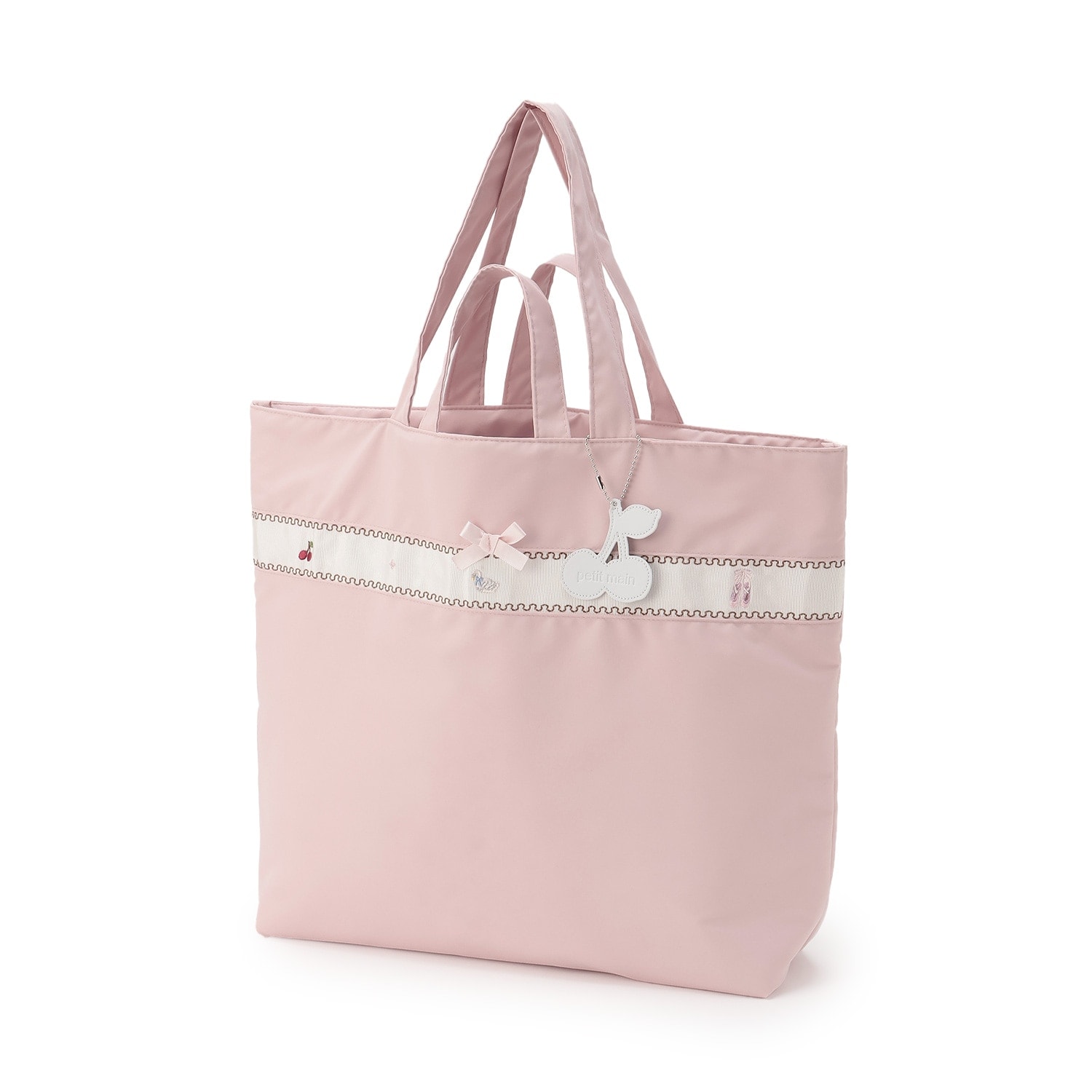 【通園・通学グッズ】GIRLS刺しゅうレッスンバッグ