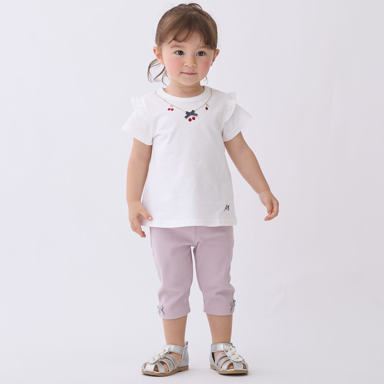 【プティプラ】GIRLS 7分丈レギンス