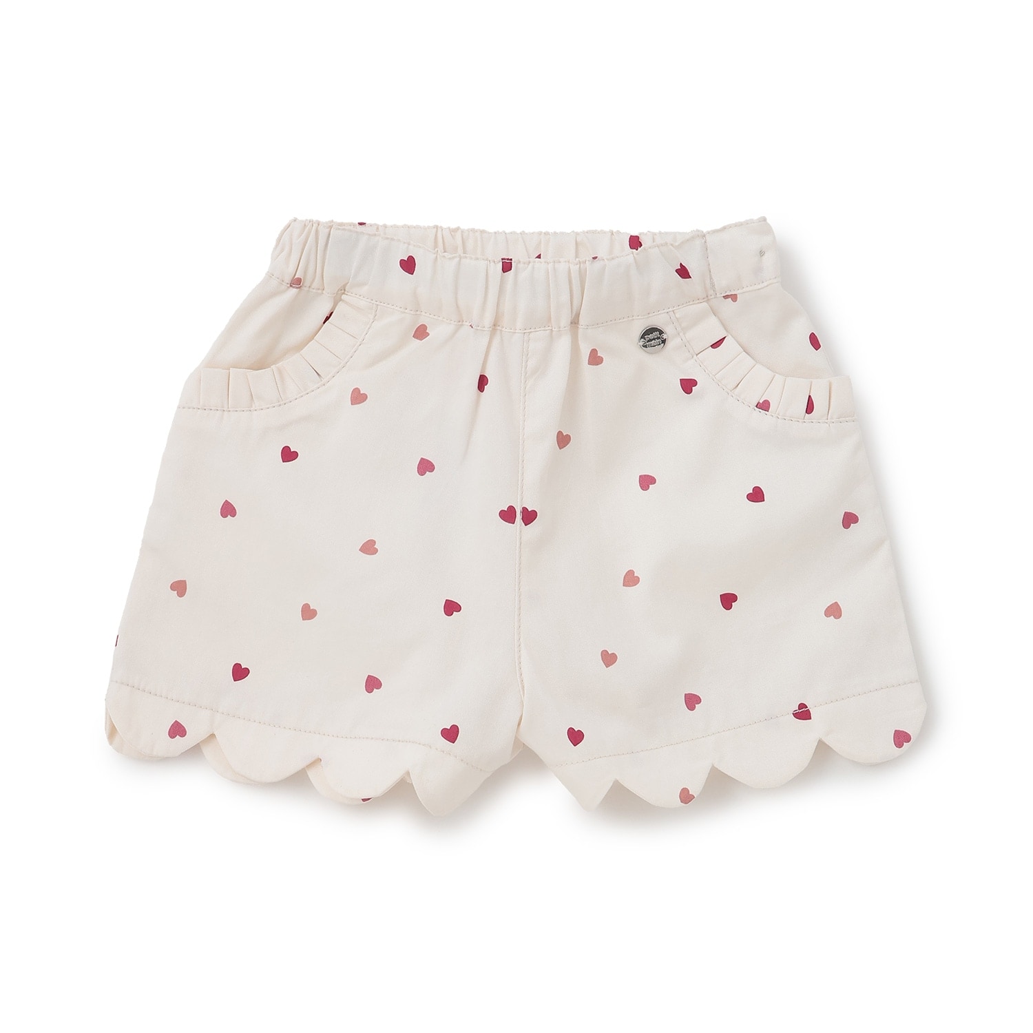 【防汚加工】スカラップショートパンツ