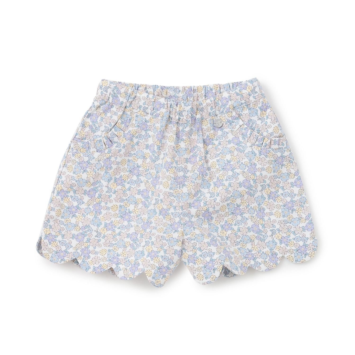 【防汚加工】スカラップショートパンツ