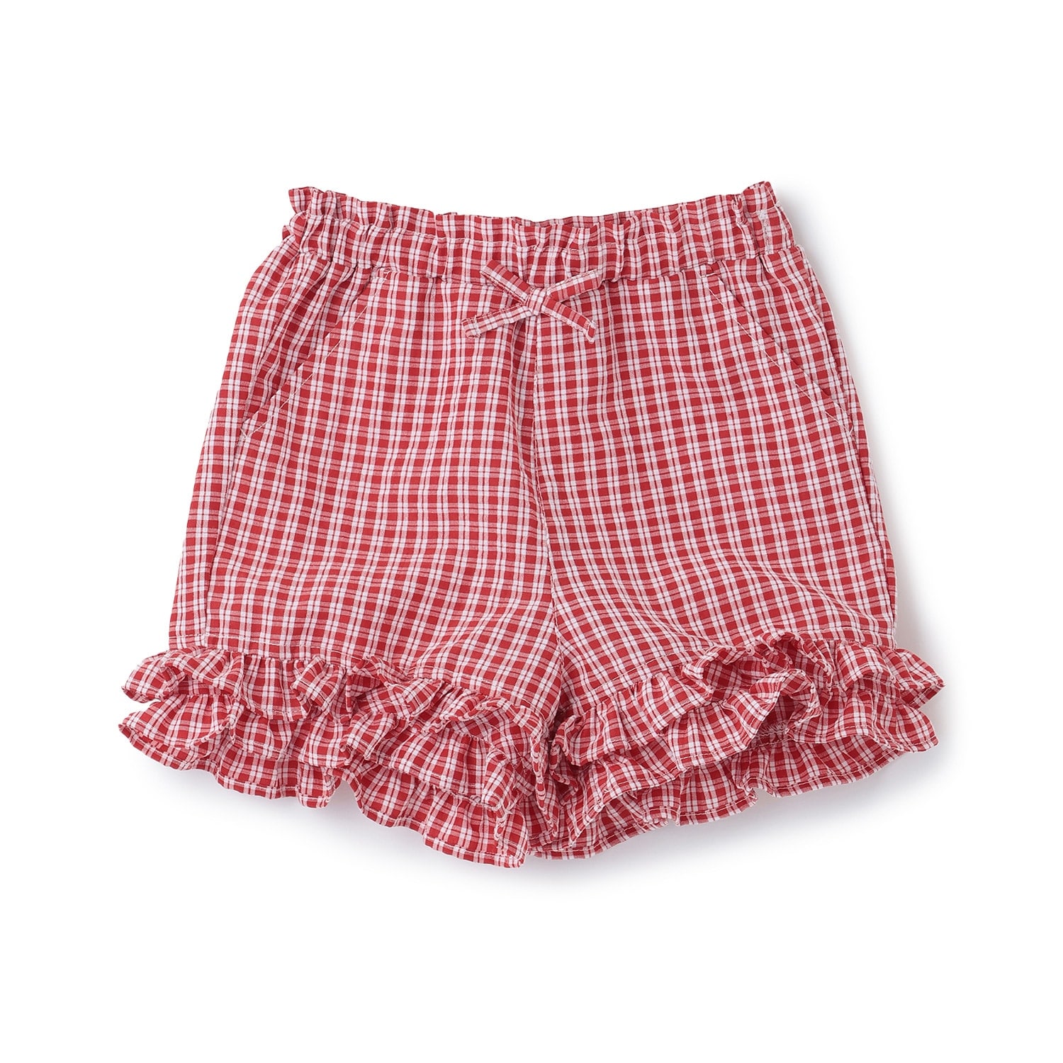 【接触冷感/リンク】ちびフリルショートパンツ