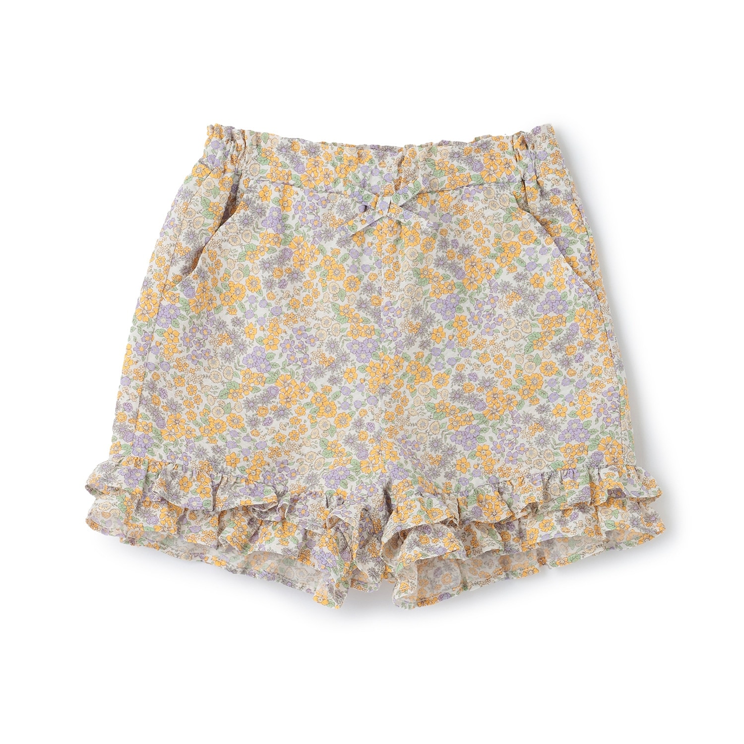 【接触冷感/リンク】ちびフリルショートパンツ