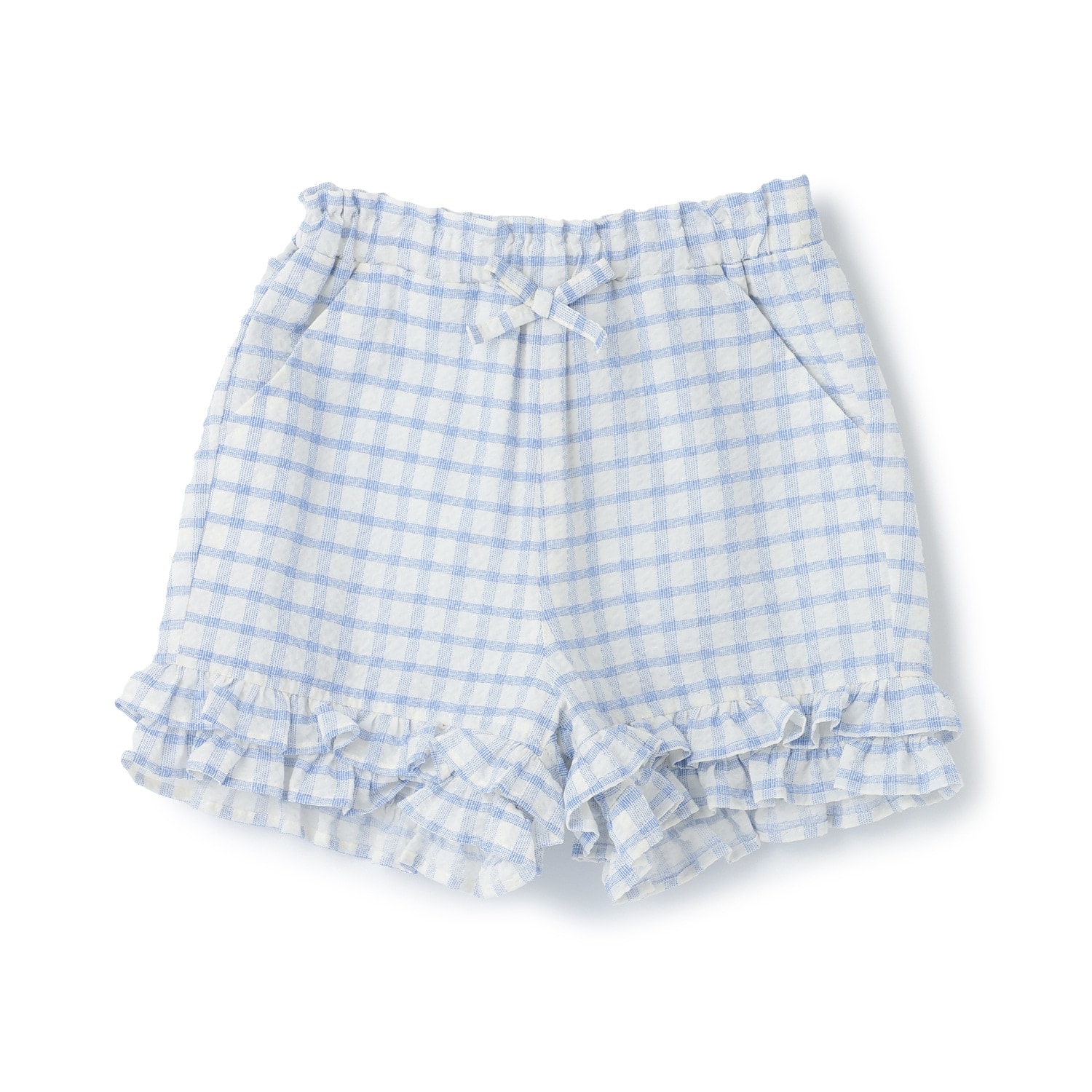 【接触冷感/リンク】ちびフリルショートパンツ