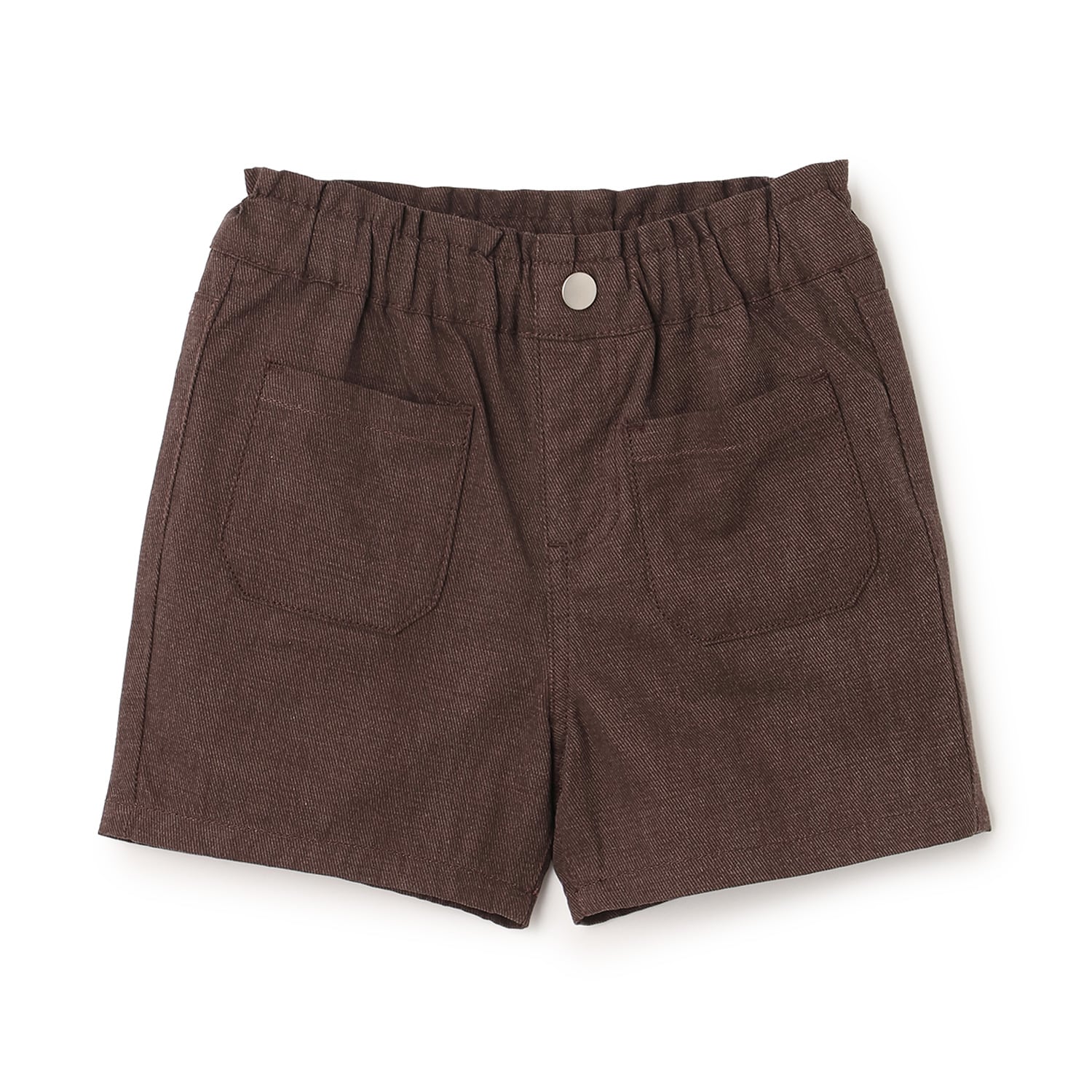 ウオッシュ加工ショートパンツ