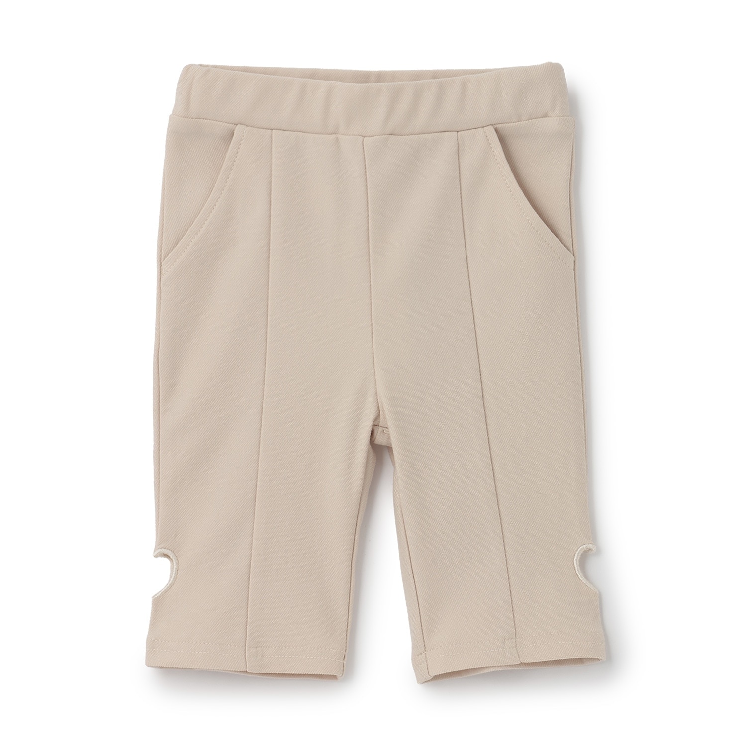 【接触冷感】7分丈ハートカットワークパンツ