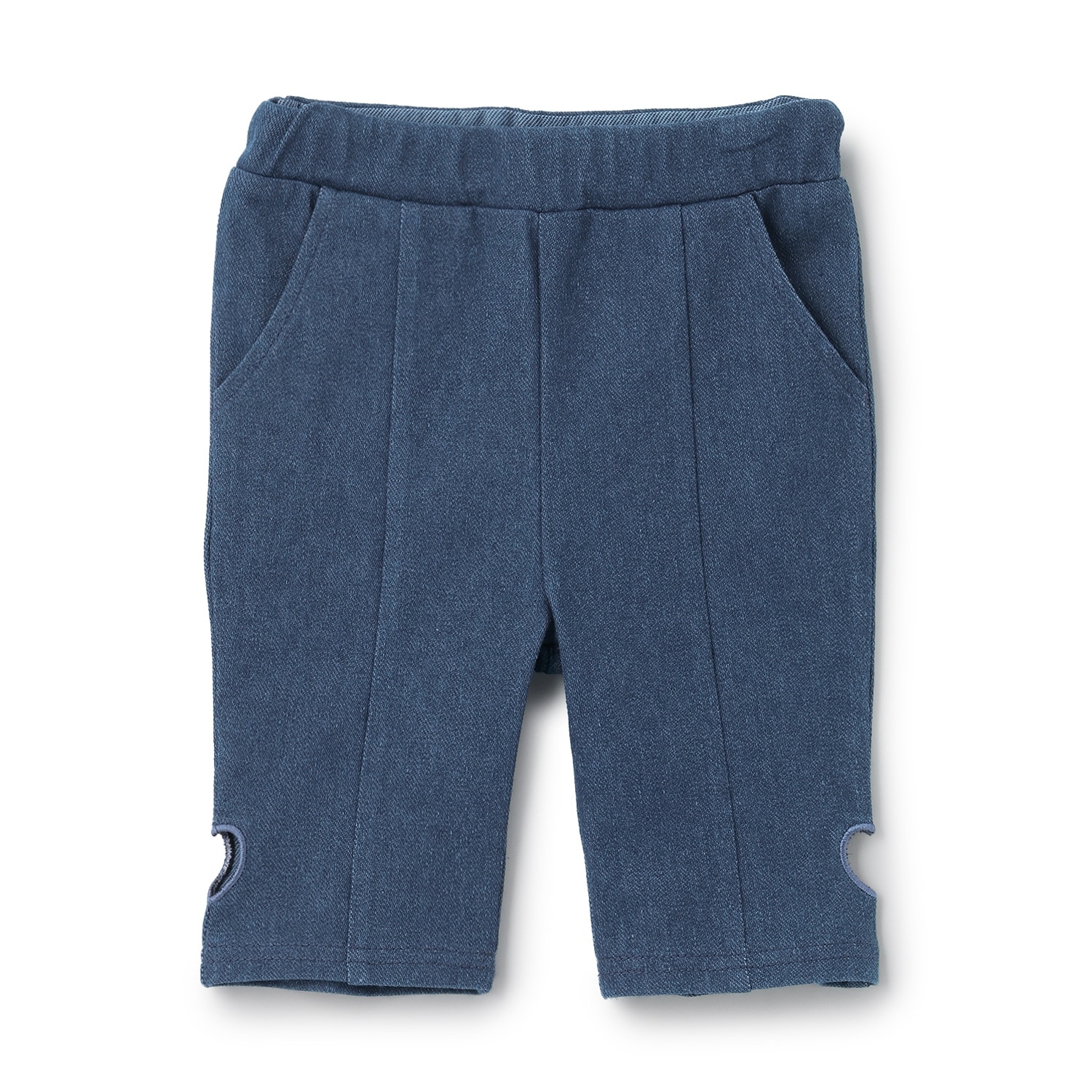 【接触冷感】7分丈ハートカットワークパンツ