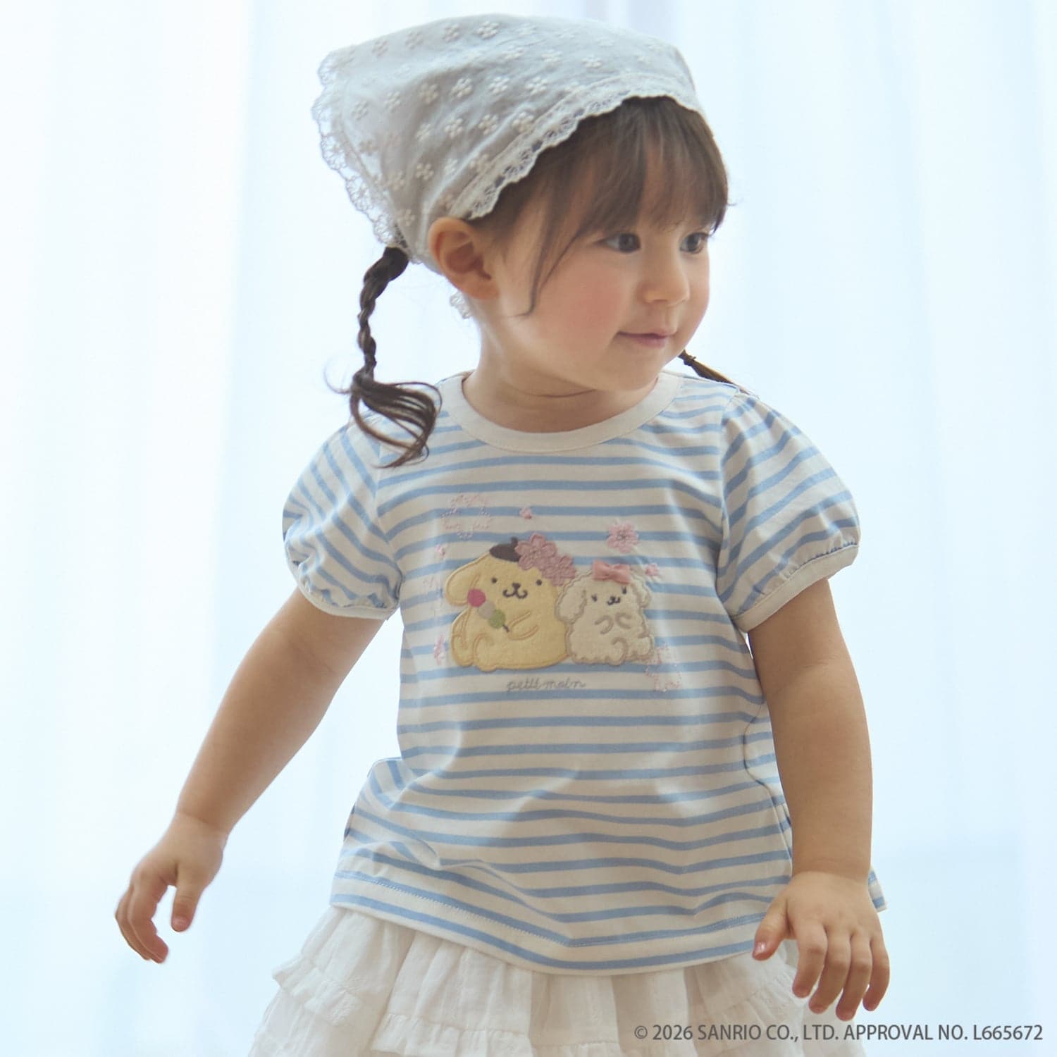 【サンリオキャラクターズ】お花見Tシャツ