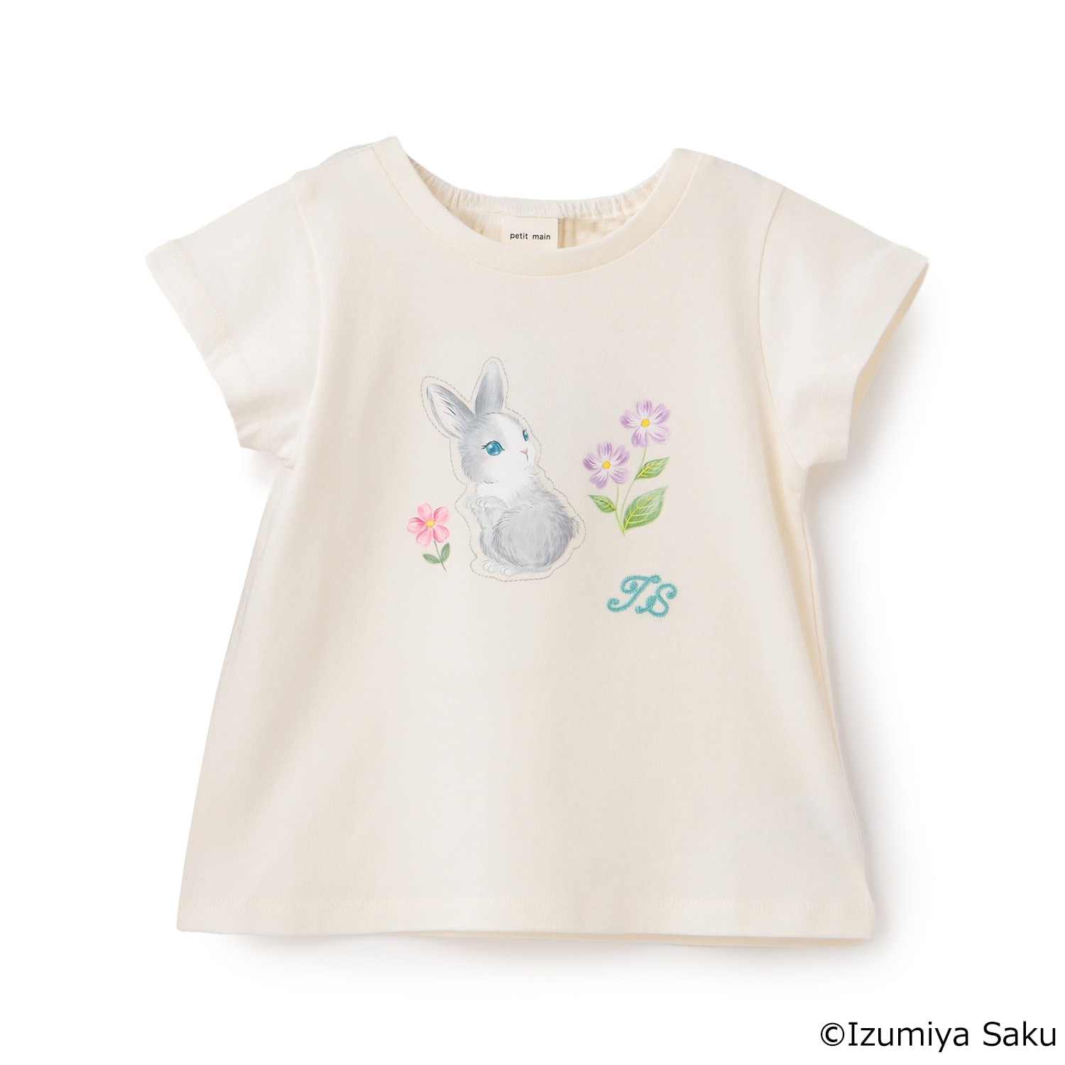 【イズミヤ サク】アニマルプリントTシャツ