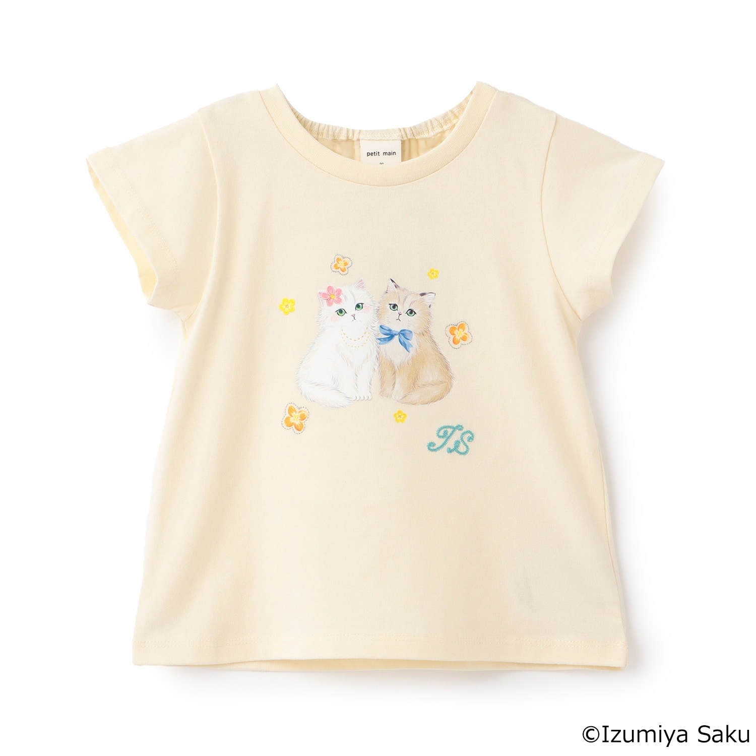 【イズミヤ サク】アニマルプリントTシャツ