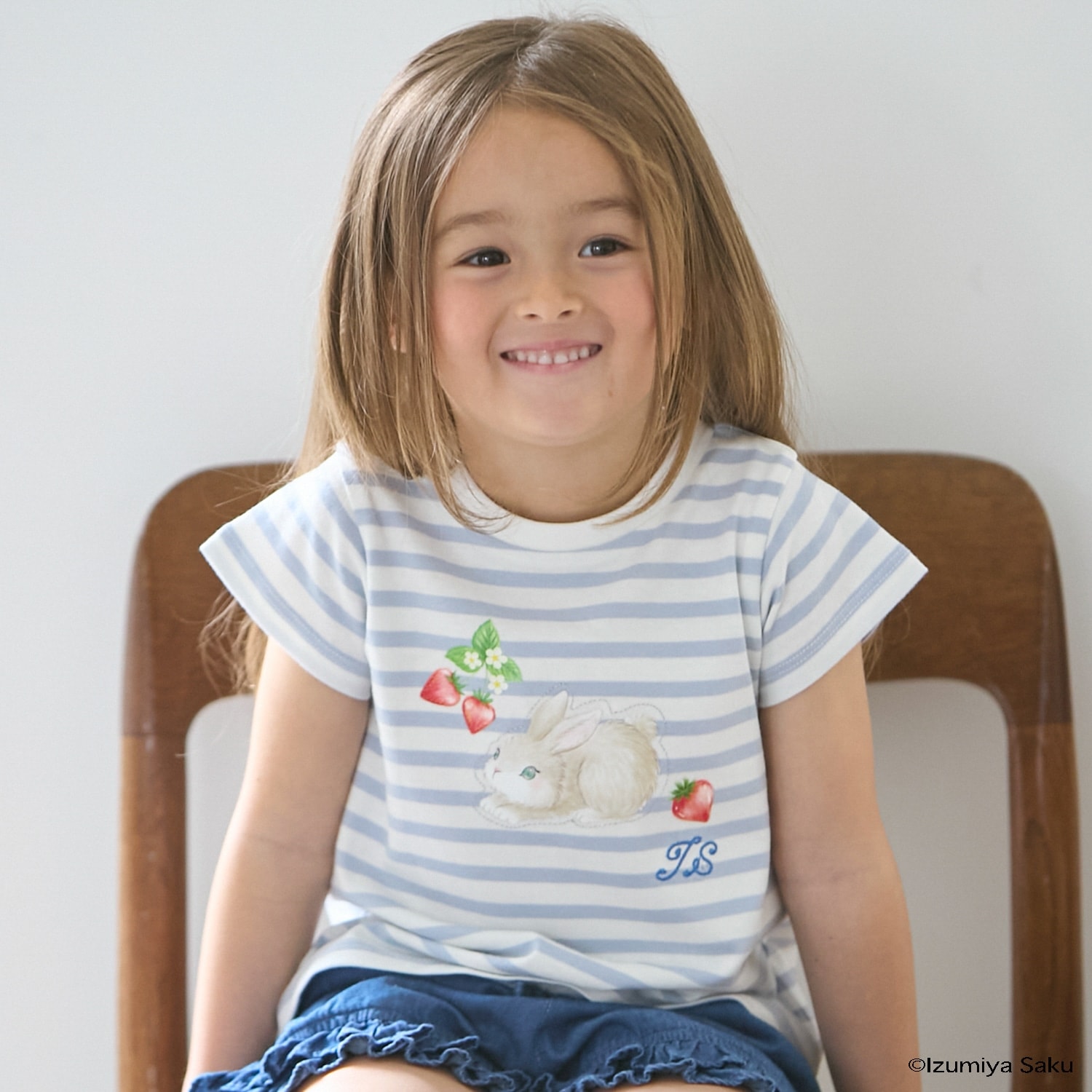 【イズミヤ サク】アニマルプリントTシャツ