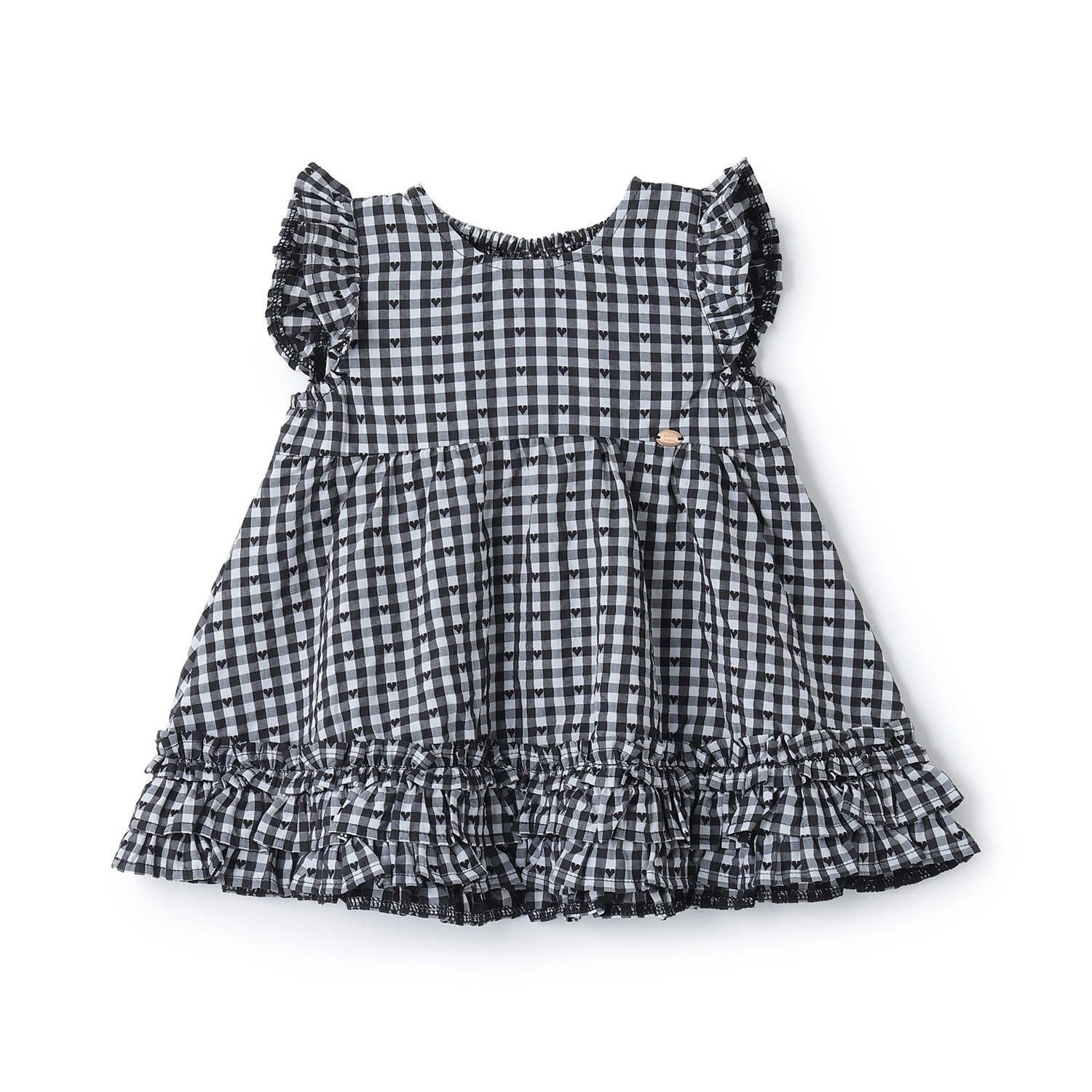 ハートギンガムチュニック