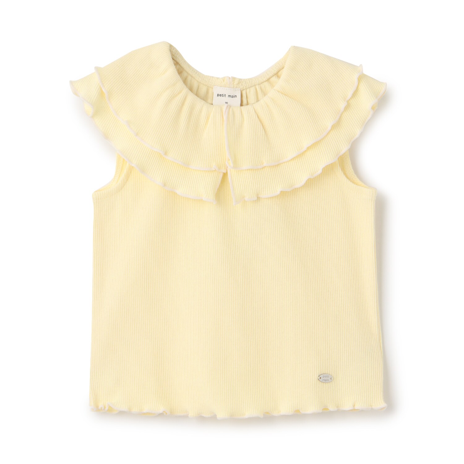 【接触冷感/リンク】メロー衿Tシャツ