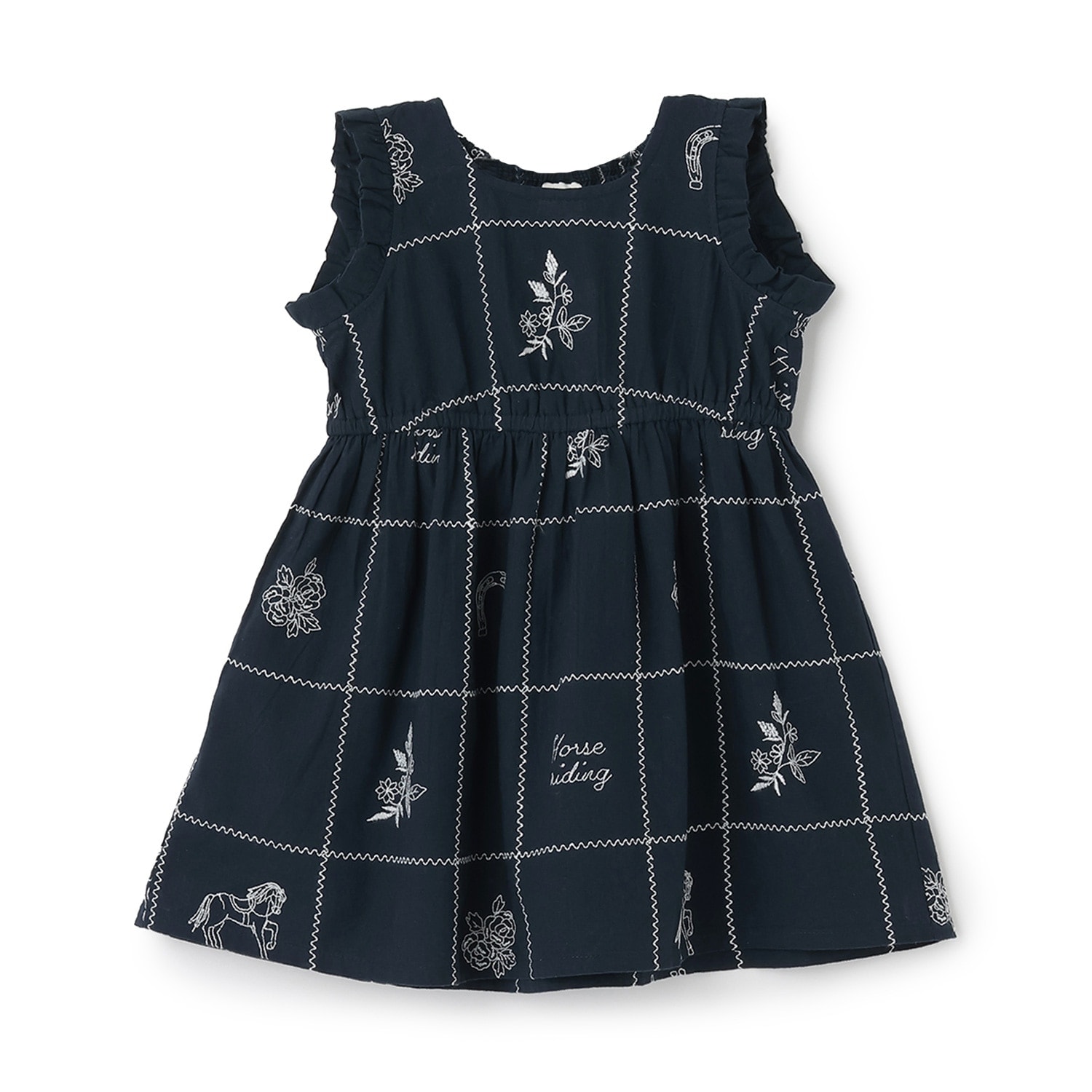 【リンク】インド綿刺しゅうワンピース