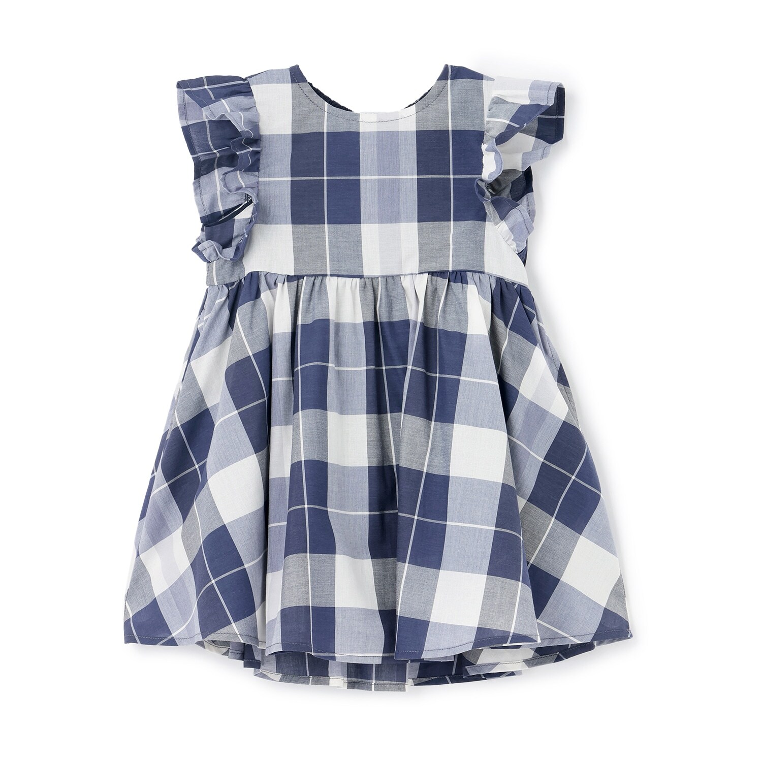 【リンク】チェックフレアワンピース