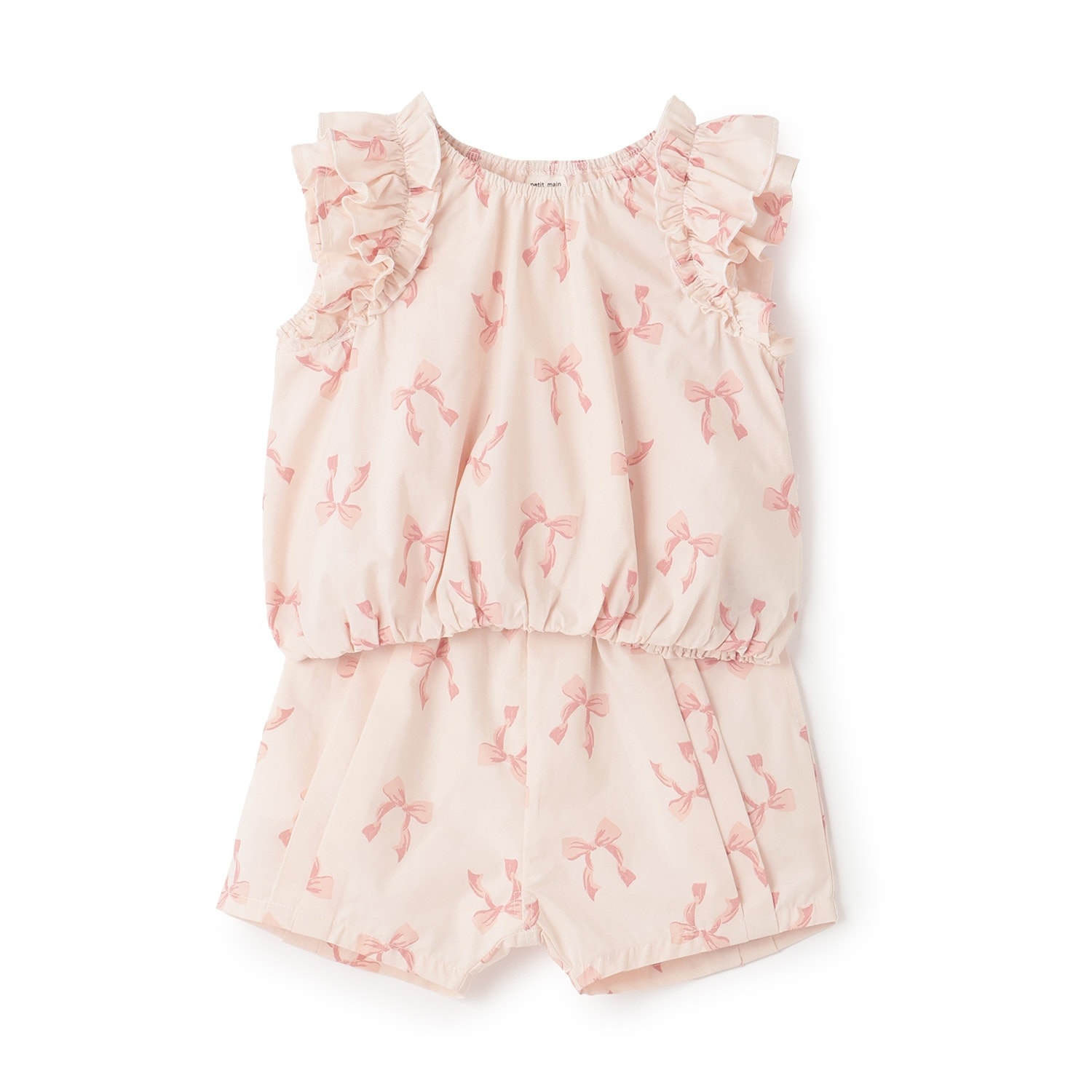 【リンク】リボン総柄セットアップ