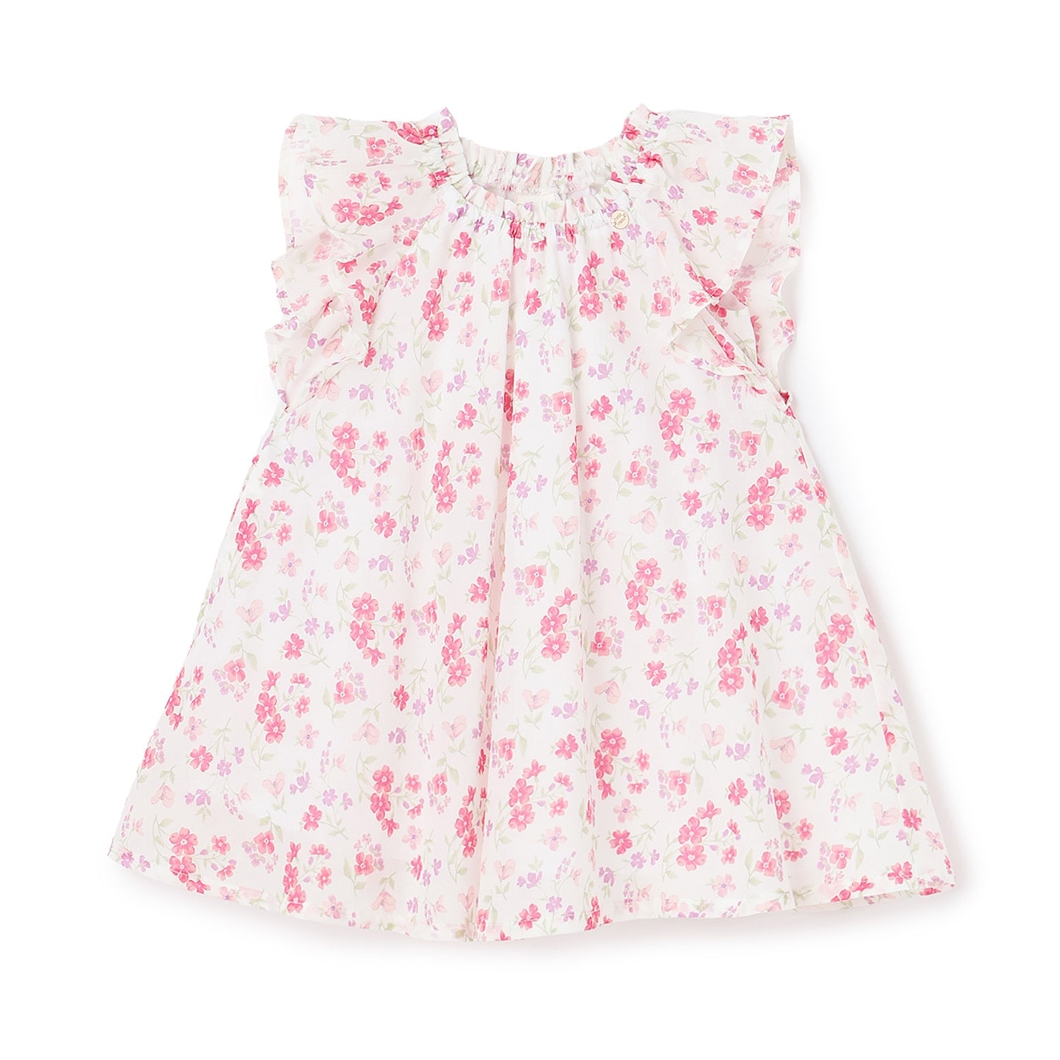 【リンク】花柄Aラインワンピース