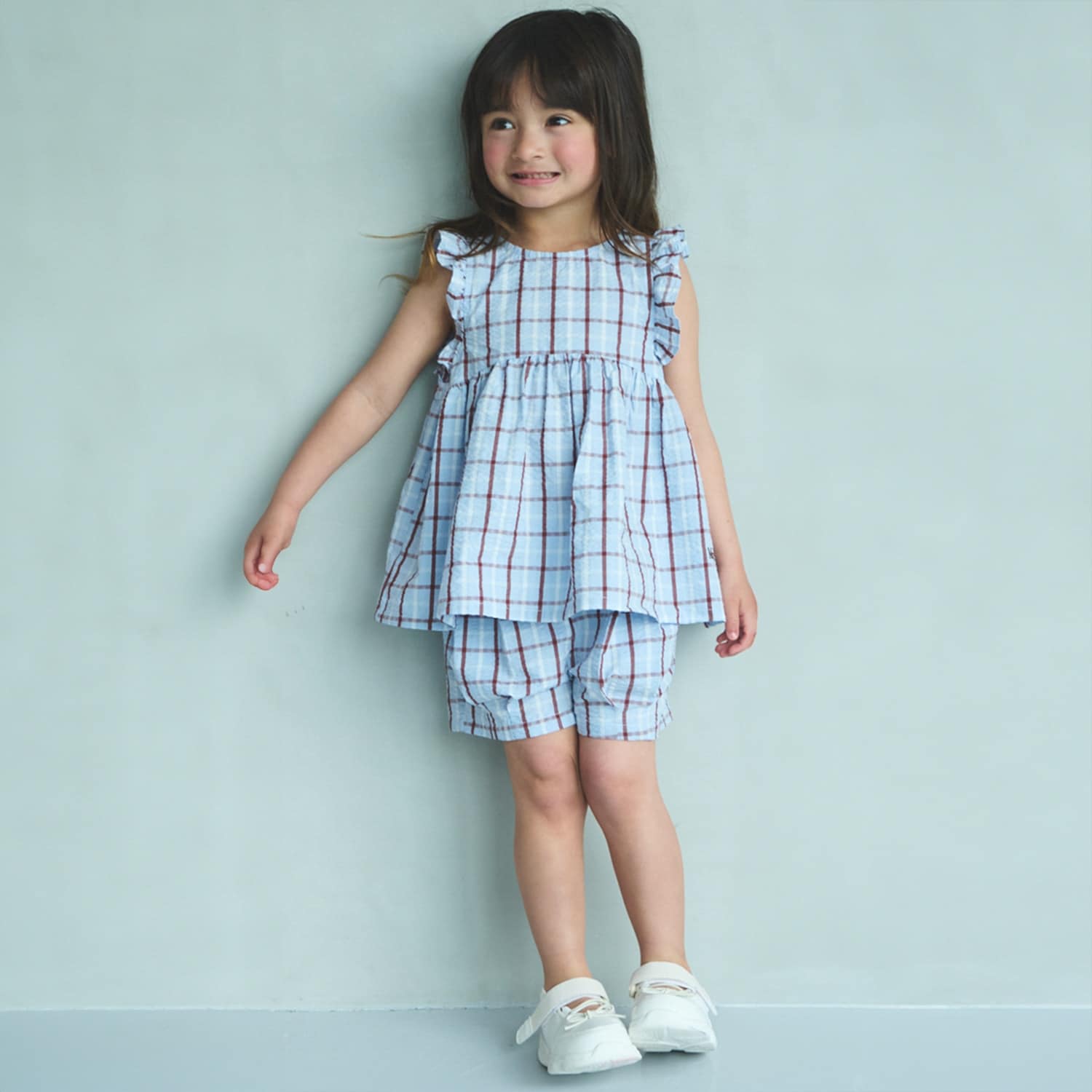 【藤本美貴コラボ】GIRLSチェックセットアップ