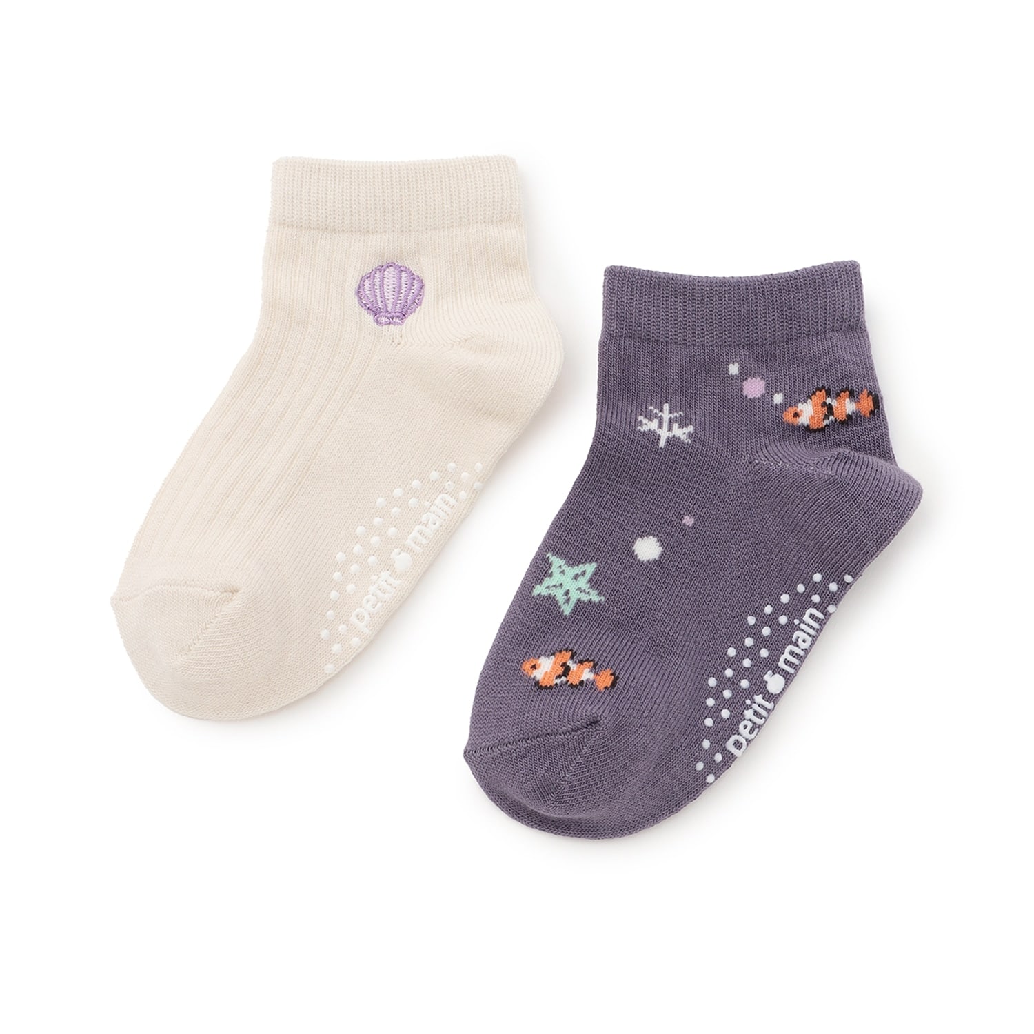 GIRLS吸水速乾ソックス2P