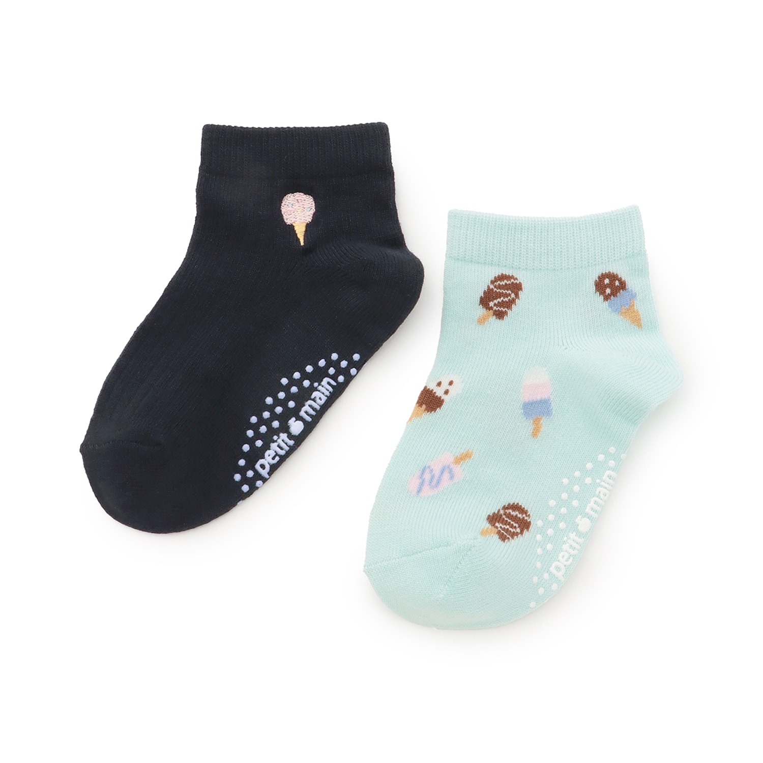 GIRLS吸水速乾ソックス2P