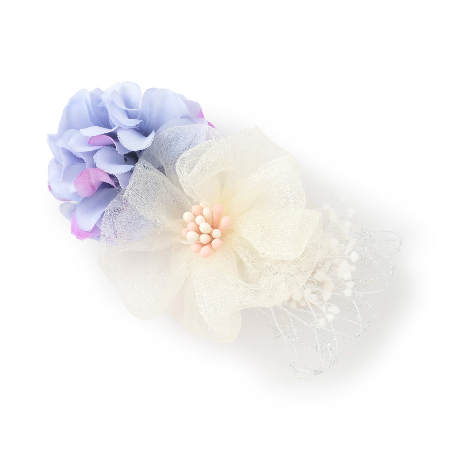 お花ヘアクリップ