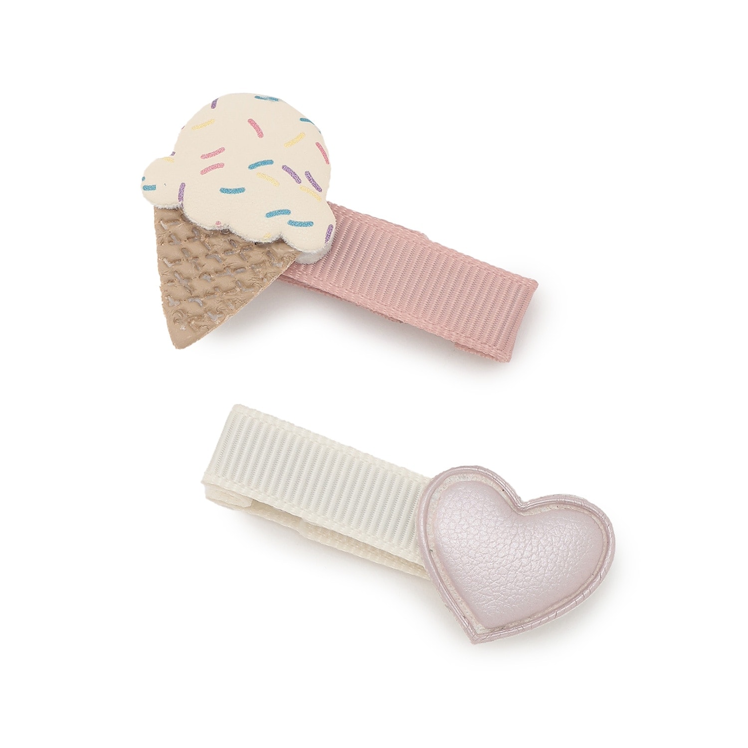 サマーモチーフヘアクリップ2P