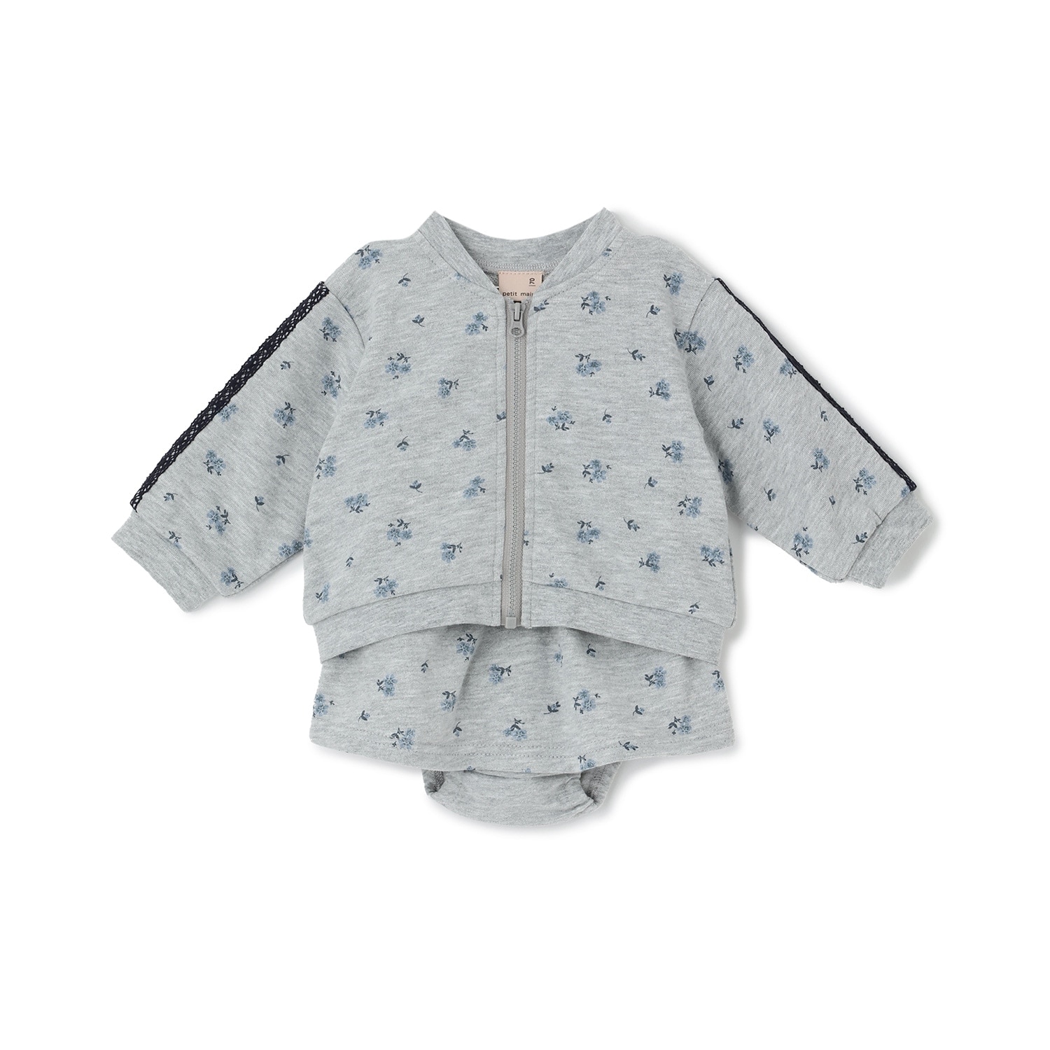 【リンク】花柄ZIP＆スカパンセットアップ