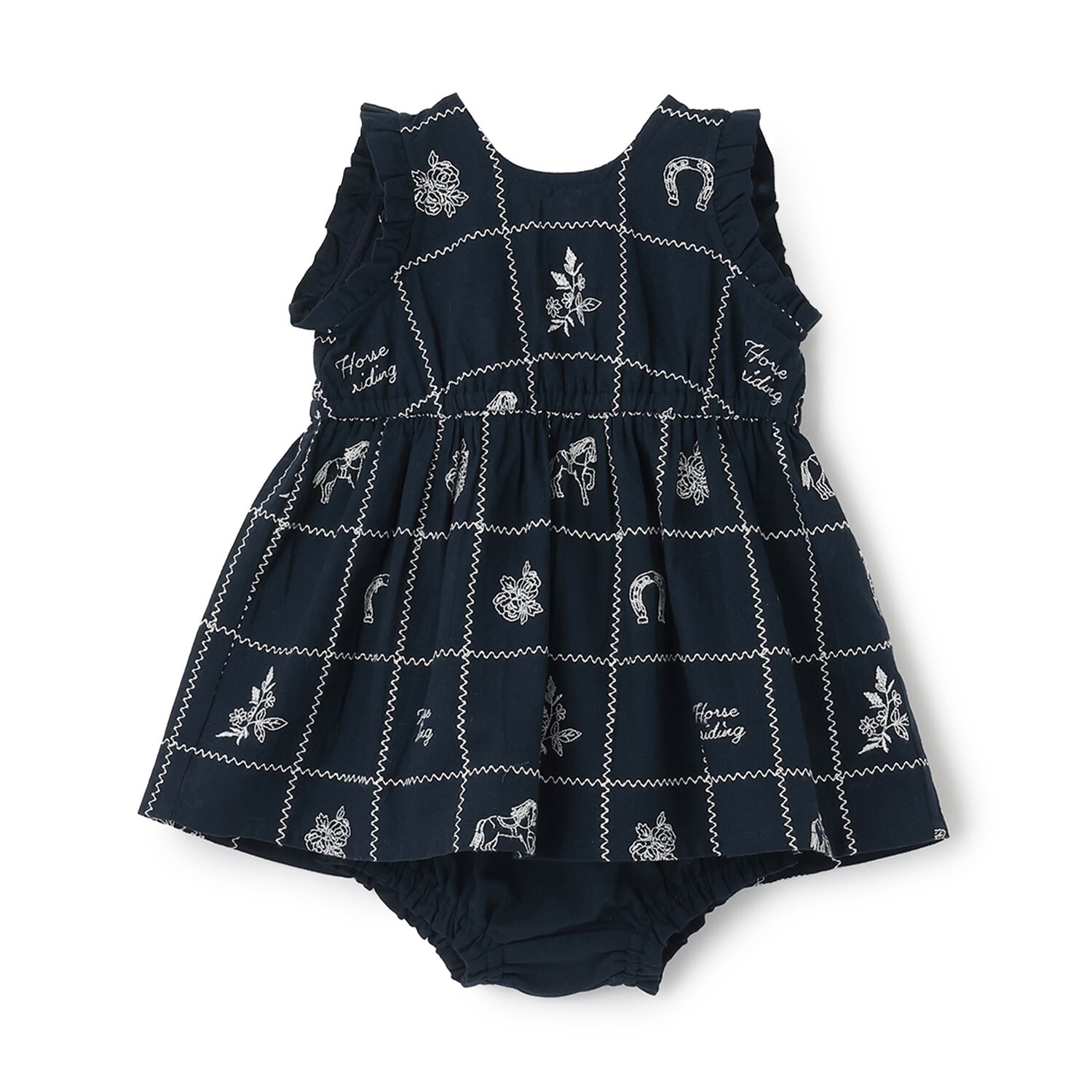 【リンク】インド綿モチーフ刺しゅうOPセットアップ