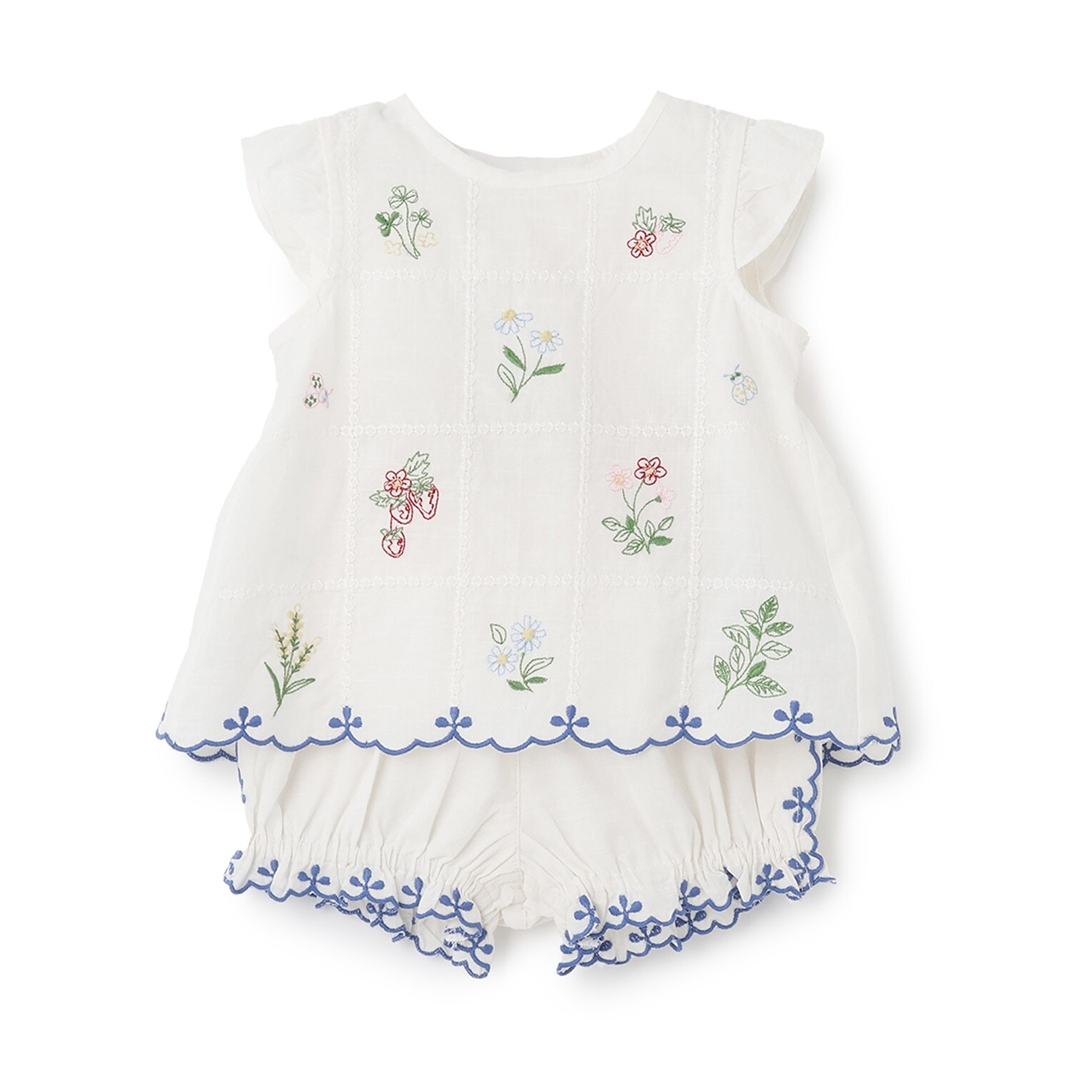 【リンク】インド綿ボダニカル刺しゅうセットアップ