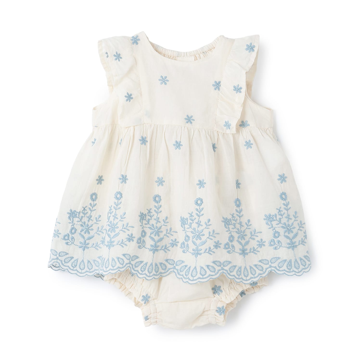 【リンク】インド綿エンブﾞロイダリーセットアップ