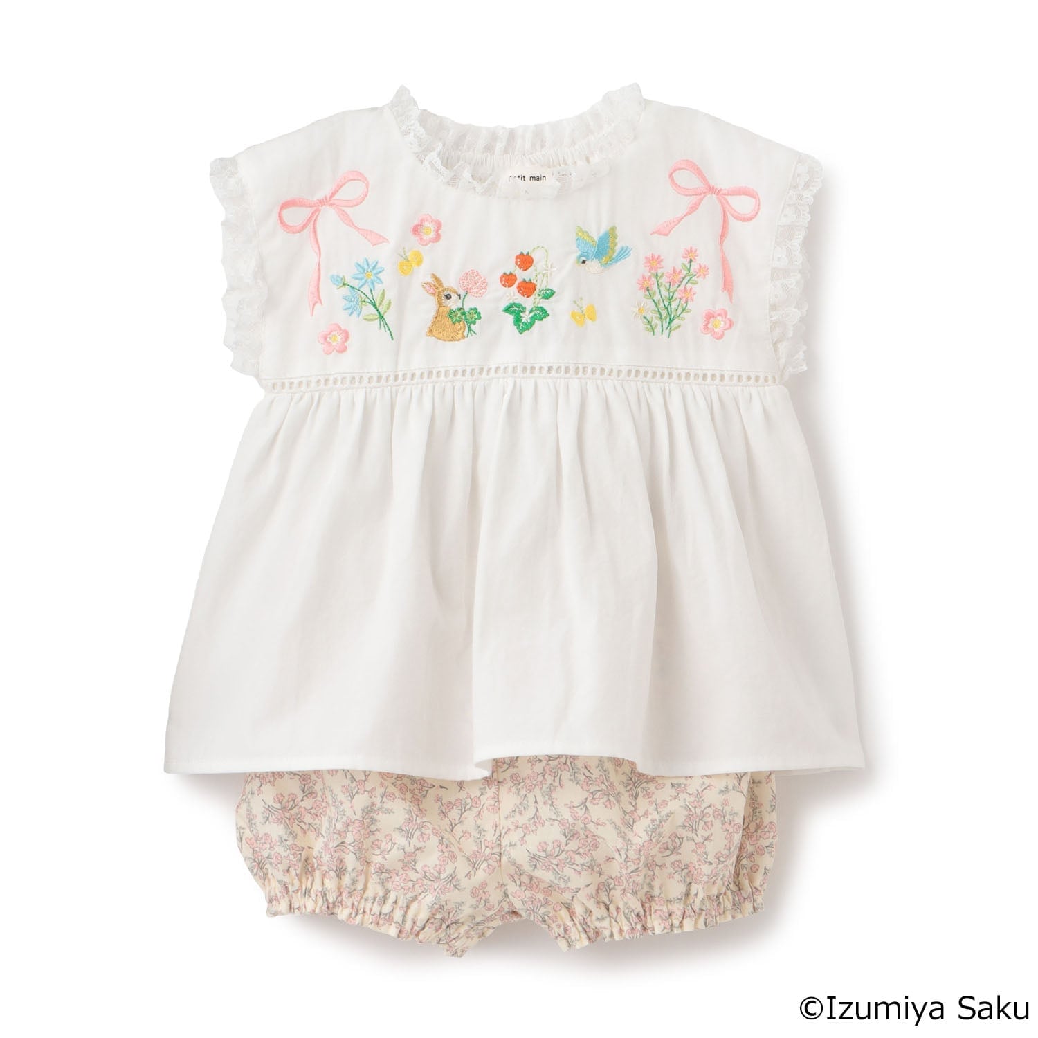 【イズミヤ サク】モチーフ刺しゅうセットアップ
