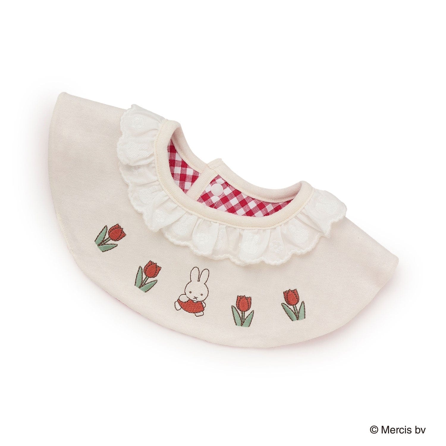 【miffy】お花刺しゅうスタイ