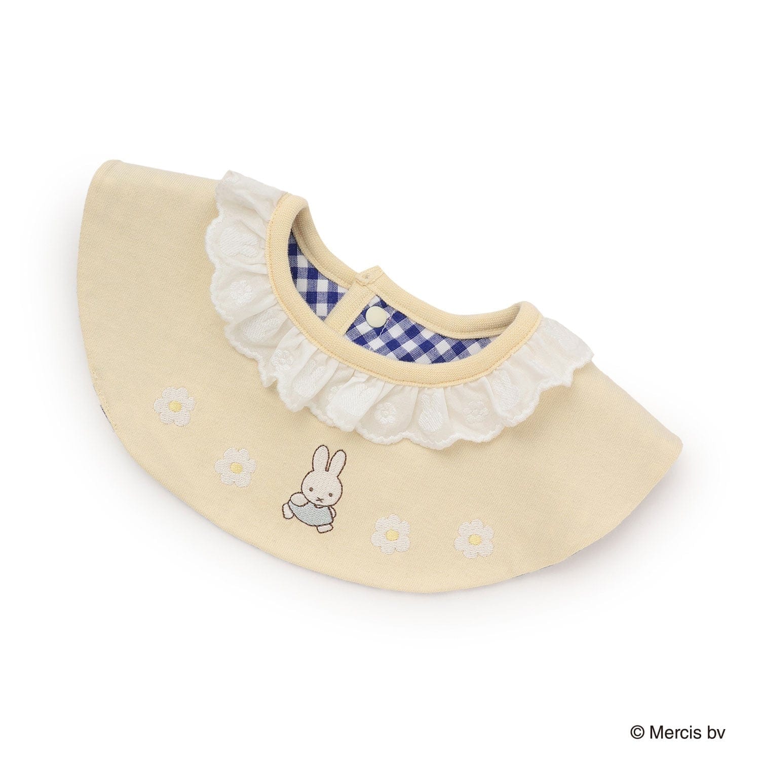 【miffy】お花刺しゅうスタイ