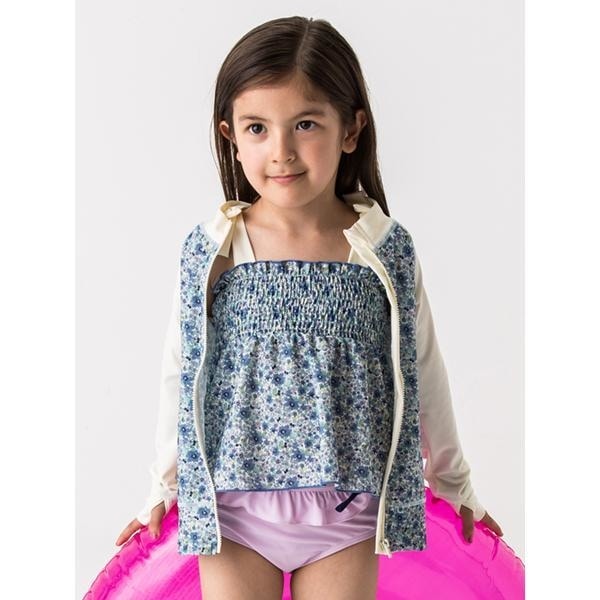 Narumiya Online ナルミヤ オンラインの公式通販サイト花柄ラッシュガード 80 アイボリー キッズ