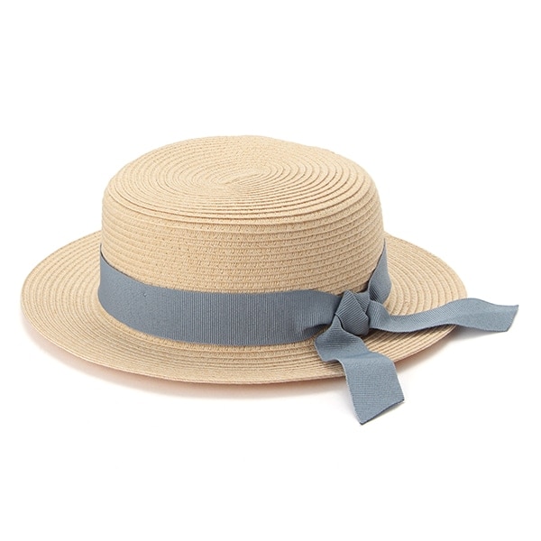 UVケア 雑材リボンカンカン帽