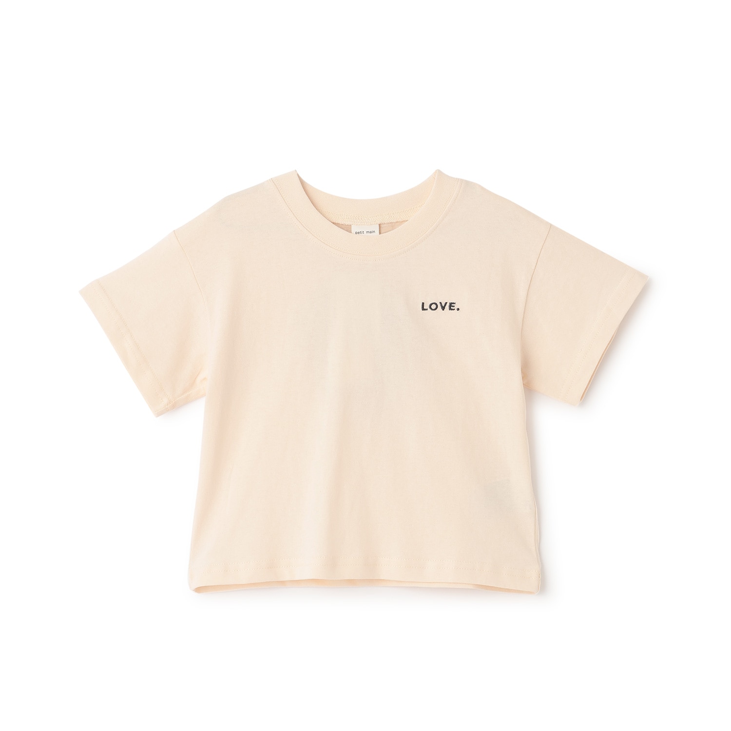 【プティプラ/WEB先行】バックプリント半袖Tシャツ