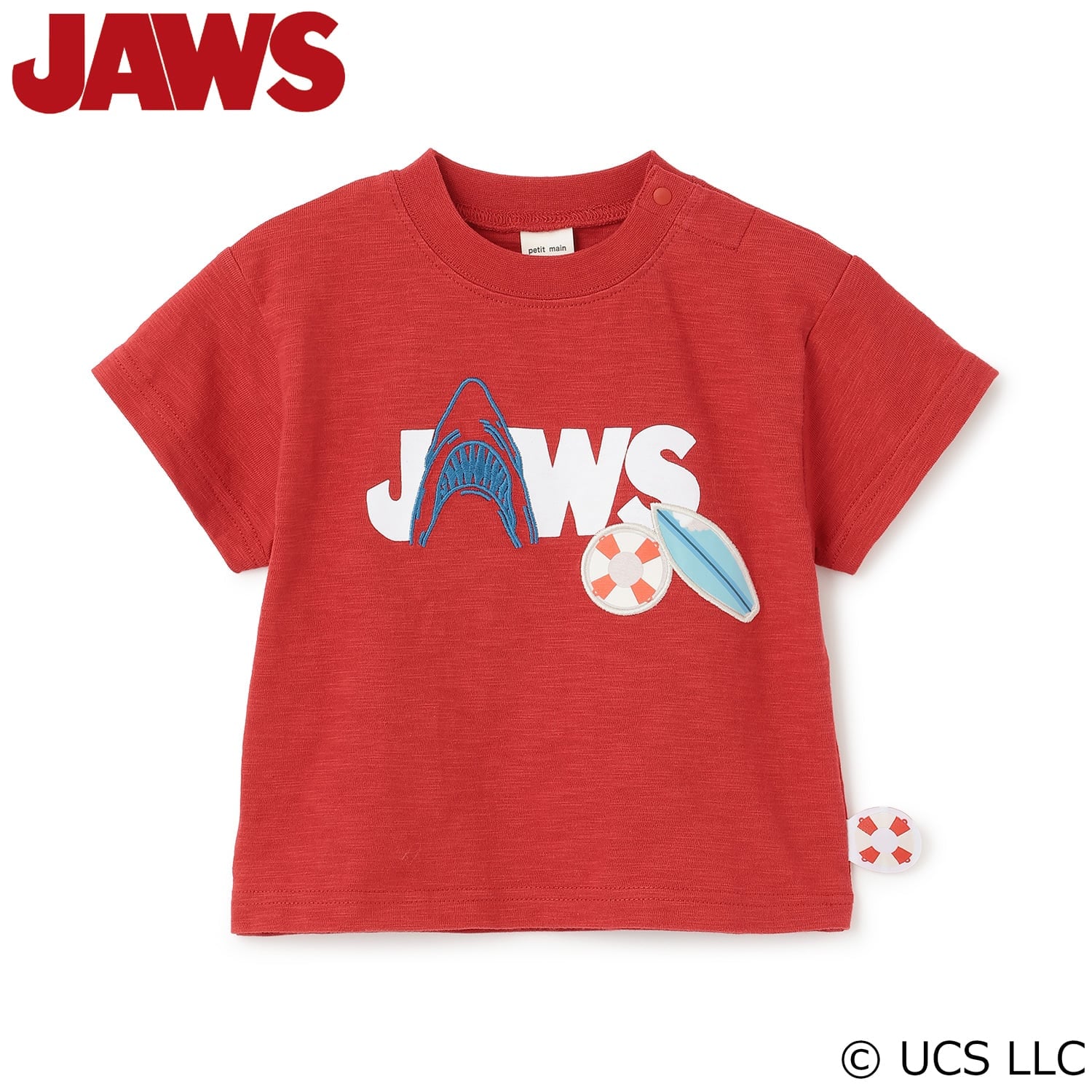 【WEB別注】【JAWS】接触冷感スラブ天竺半袖T