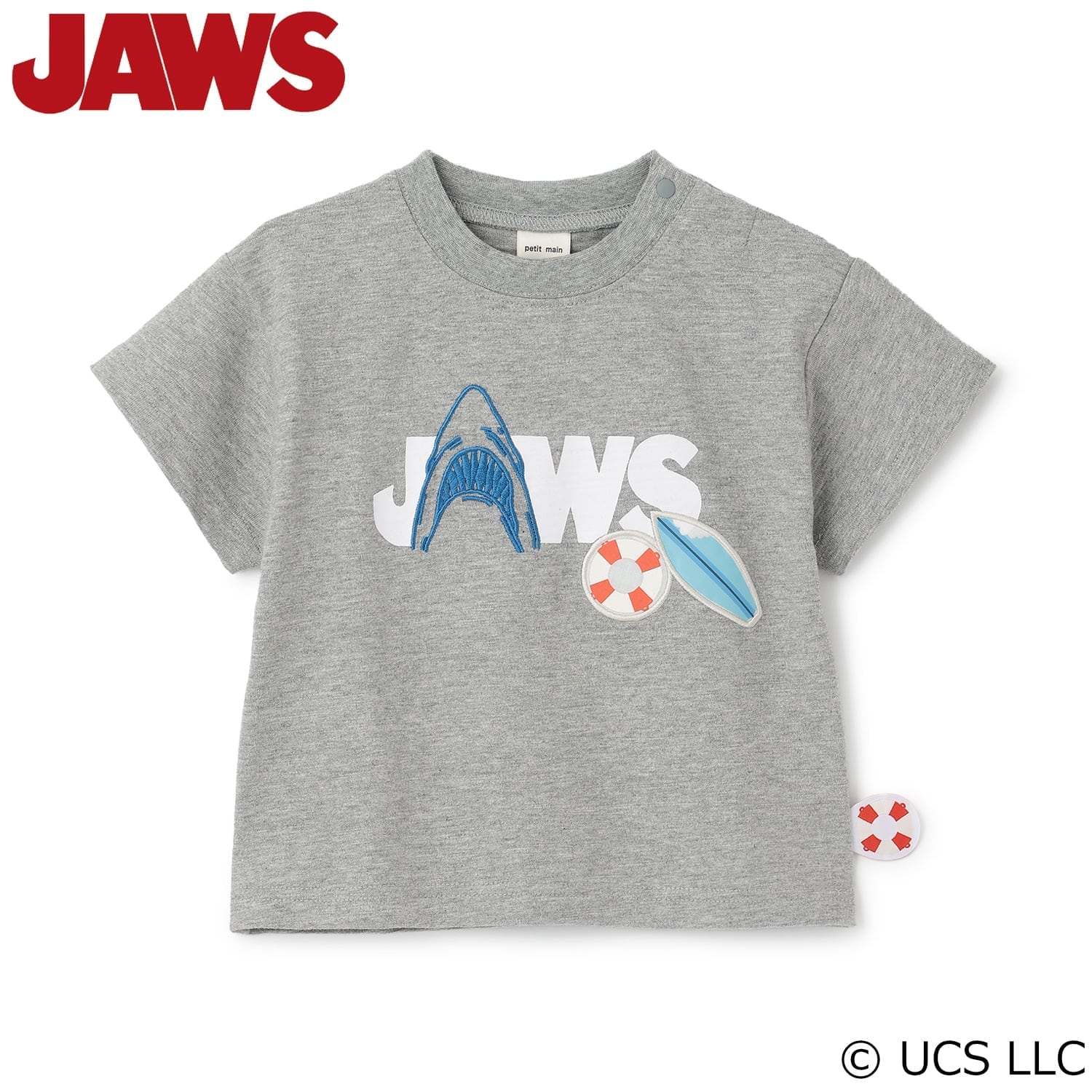 【WEB別注】【JAWS】接触冷感スラブ天竺半袖T