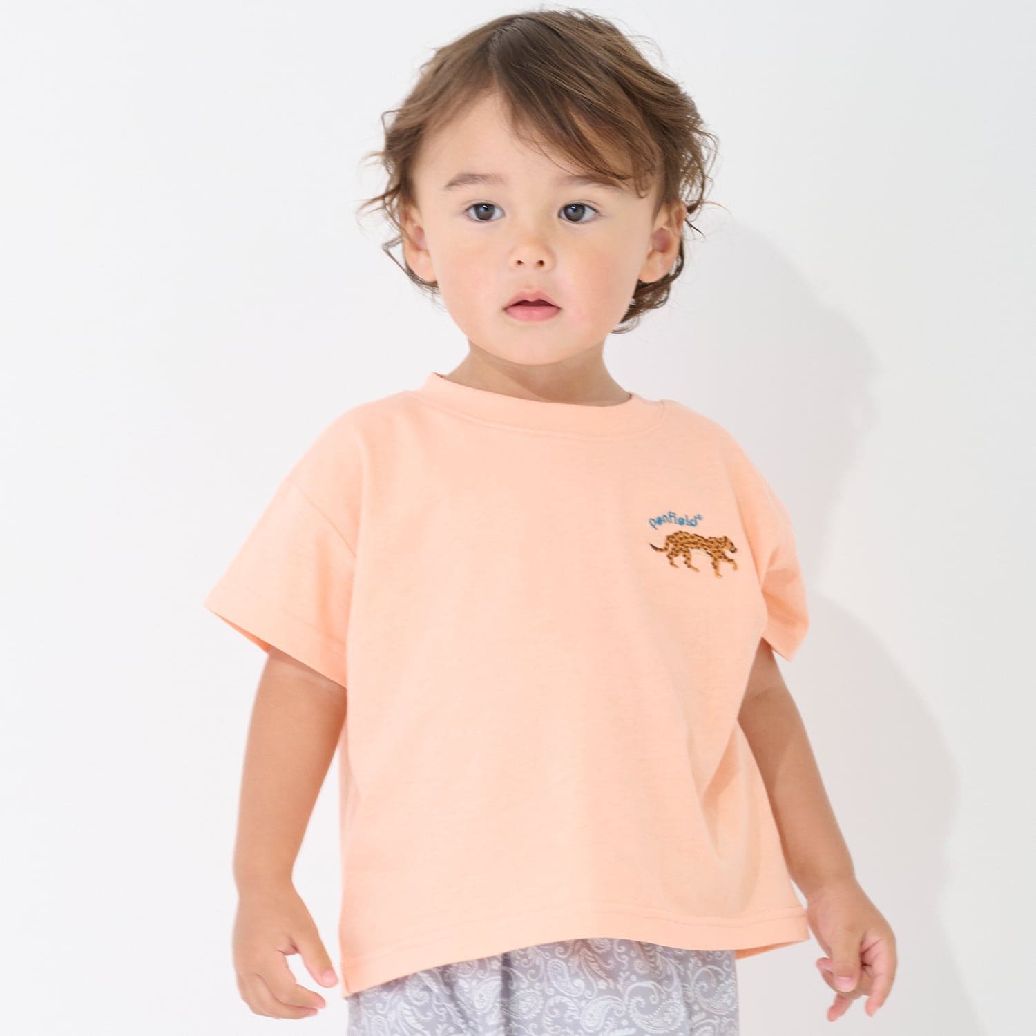 【Penfield】接触冷感刺しゅう半袖Tシャツ